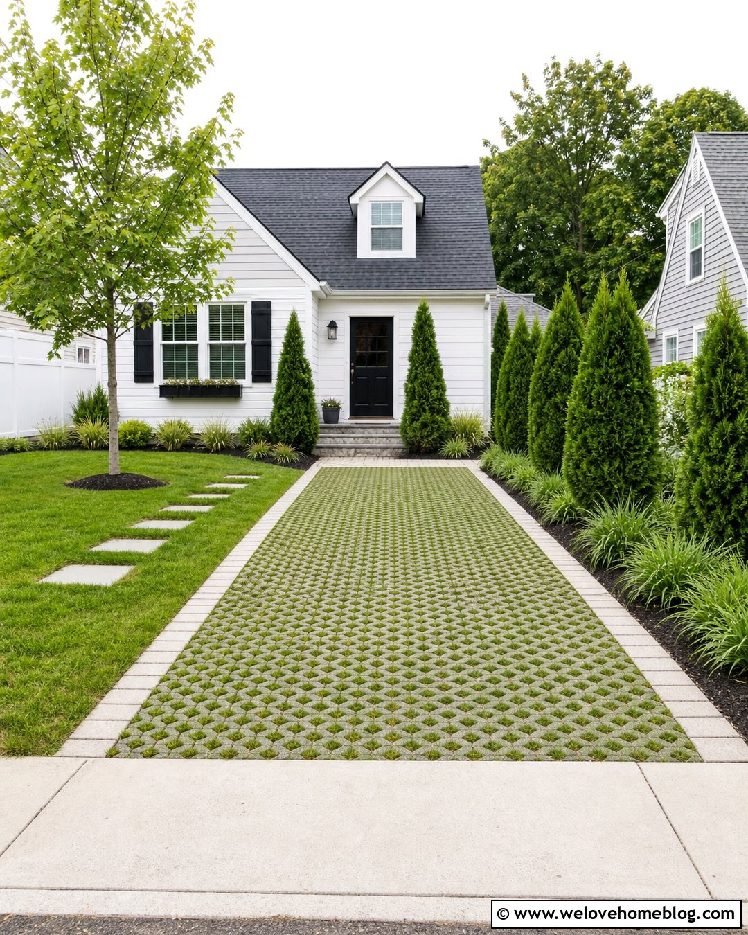 Small Grass Paver Driveway - 45 grass pavers driveway ideas