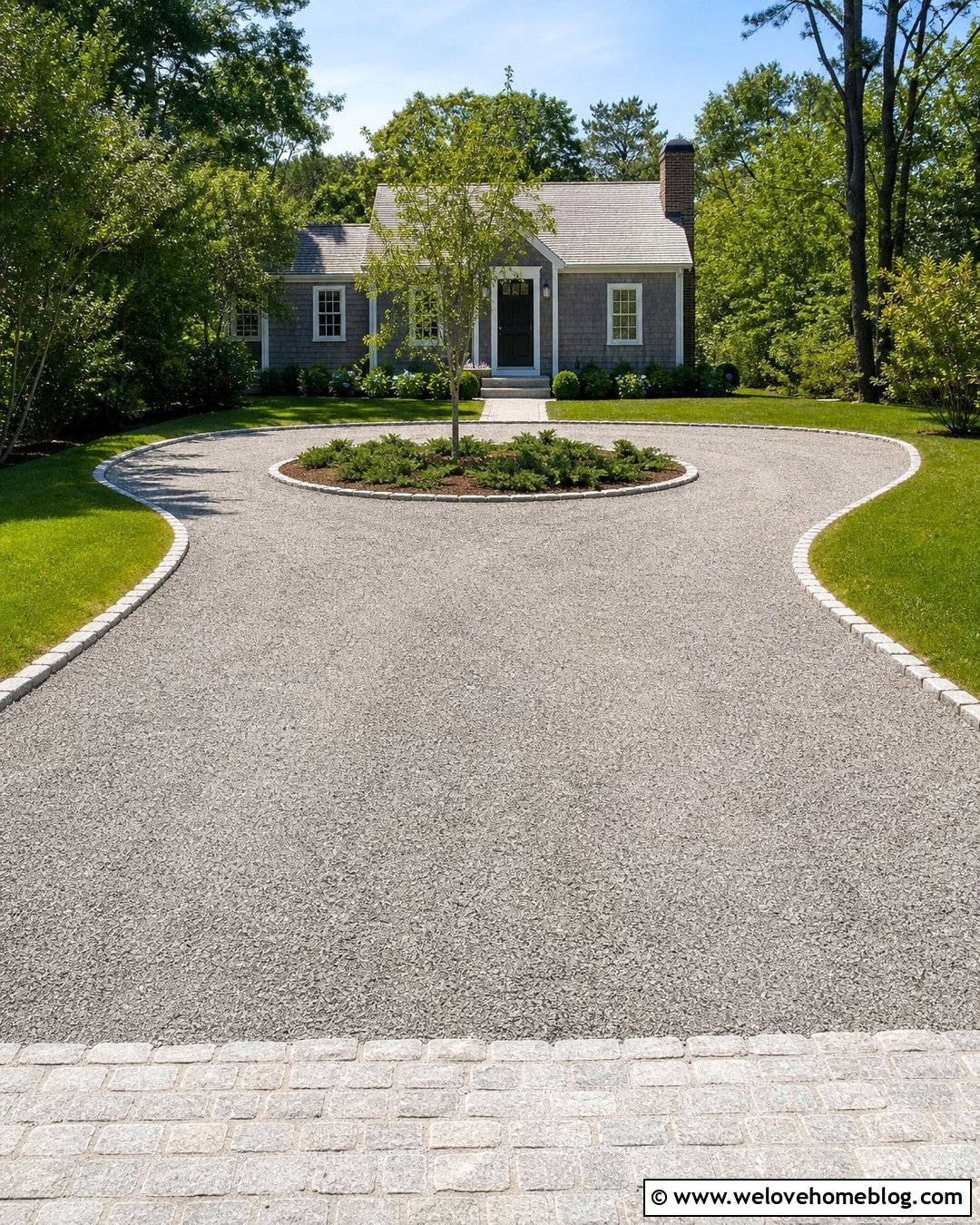 25 Small Circle Driveway Ideas for Elegant, Space-Smart Homes