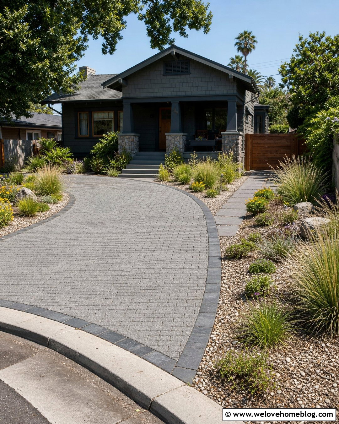 20 Small Half Circle Driveway Ideas for Compact Front Yards