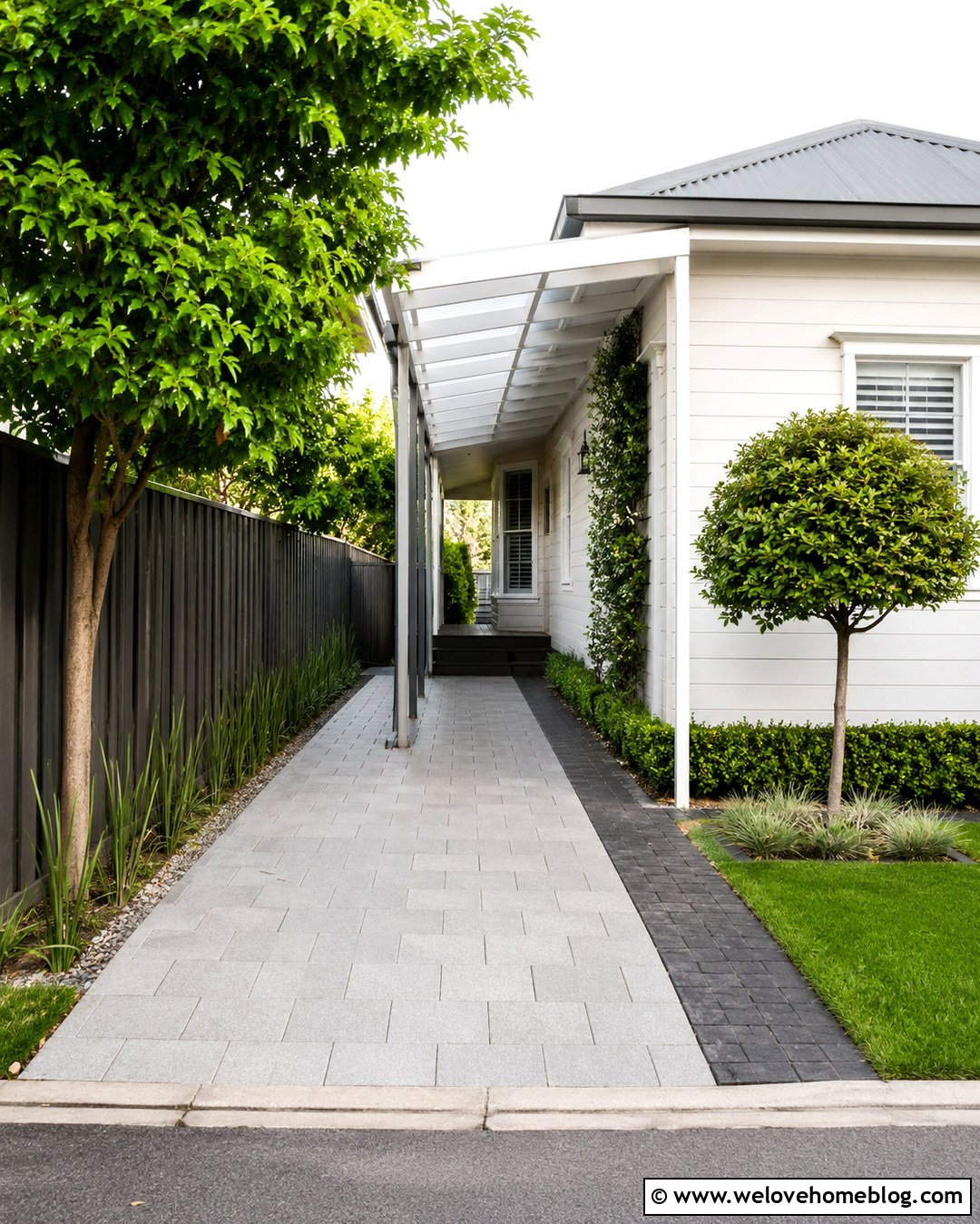 Small House Driveway Porch - 20 Driveway Porch Ideas