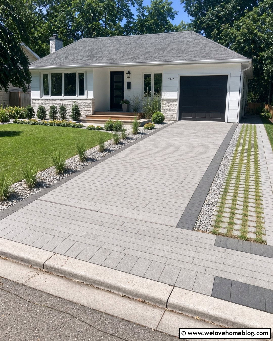 Small Permeable Paver Driveway - 20 permeable driveway pavers ideas