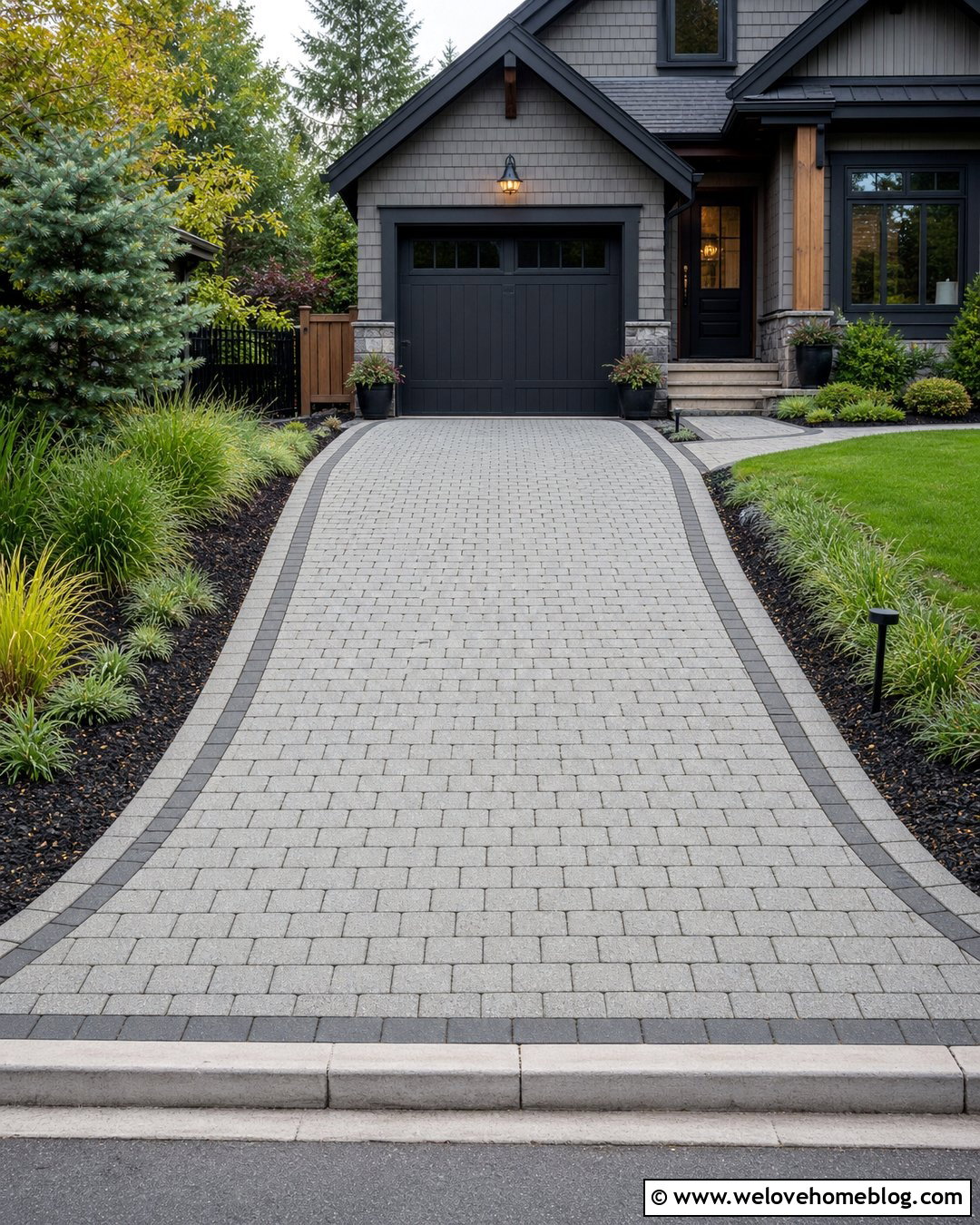 Small Permeable Paver Driveway - 20 Very Small Driveway Ideas