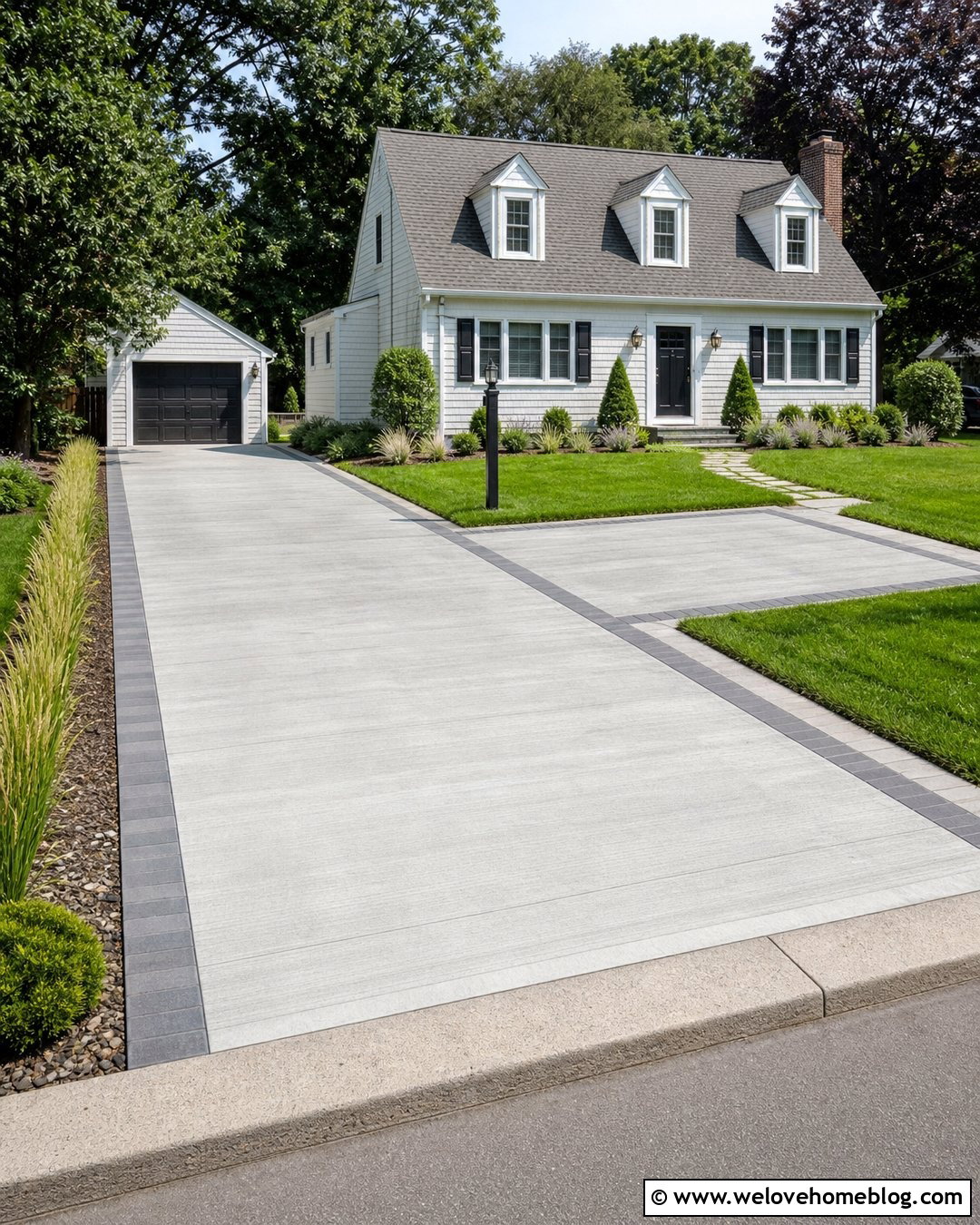 Small Side Pad Driveway Turnaround - 30 Driveway Turnaround Ideas