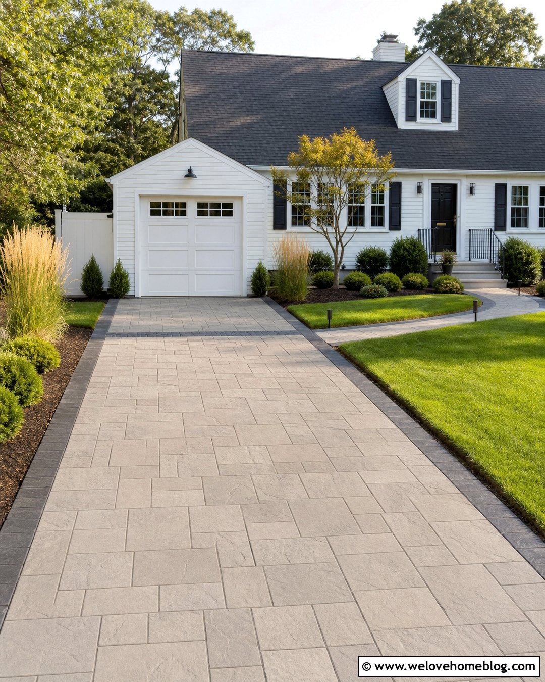 Small Stamped Concrete Driveway - 35 Stamped Concrete Driveway Ideas
