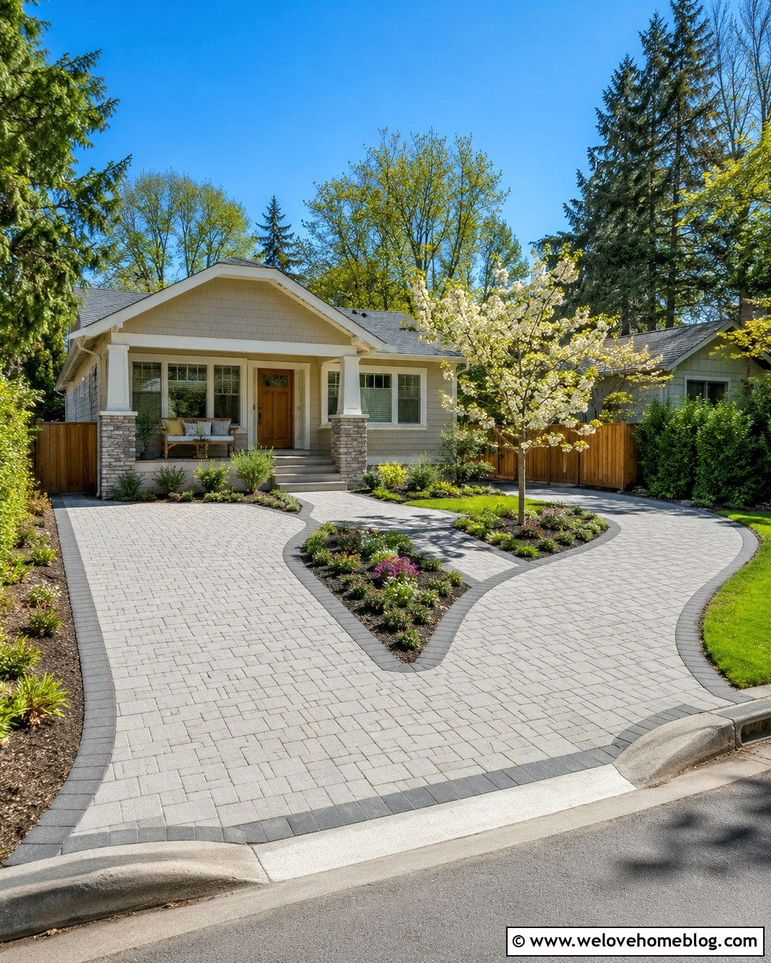 Small U Shape Driveway - 20 U Shape Driveway Ideas