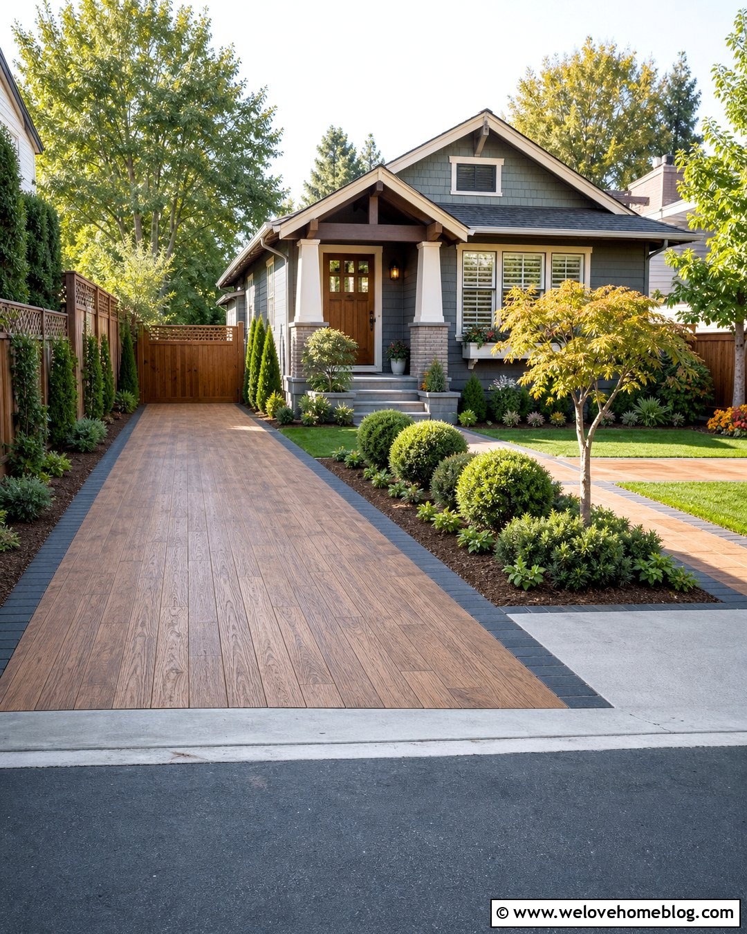 Small Wood Driveway - 25 Wood Driveway Ideas