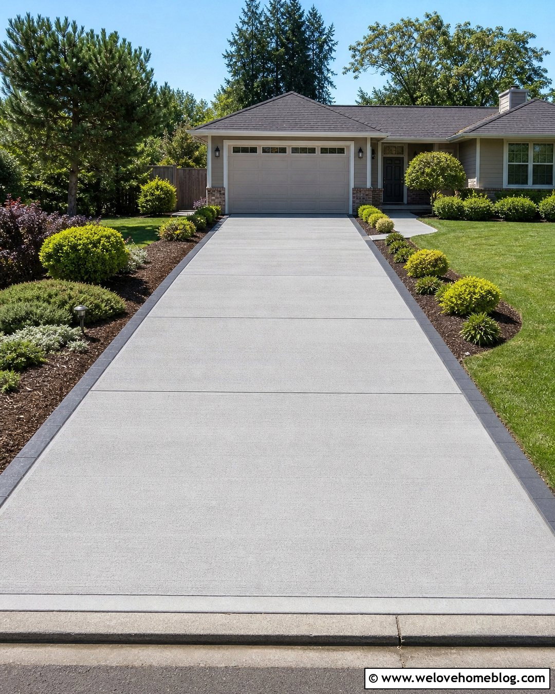 Smooth Concrete Resurfacing Driveway - 20 Concrete Resurfacing Driveways Ideas