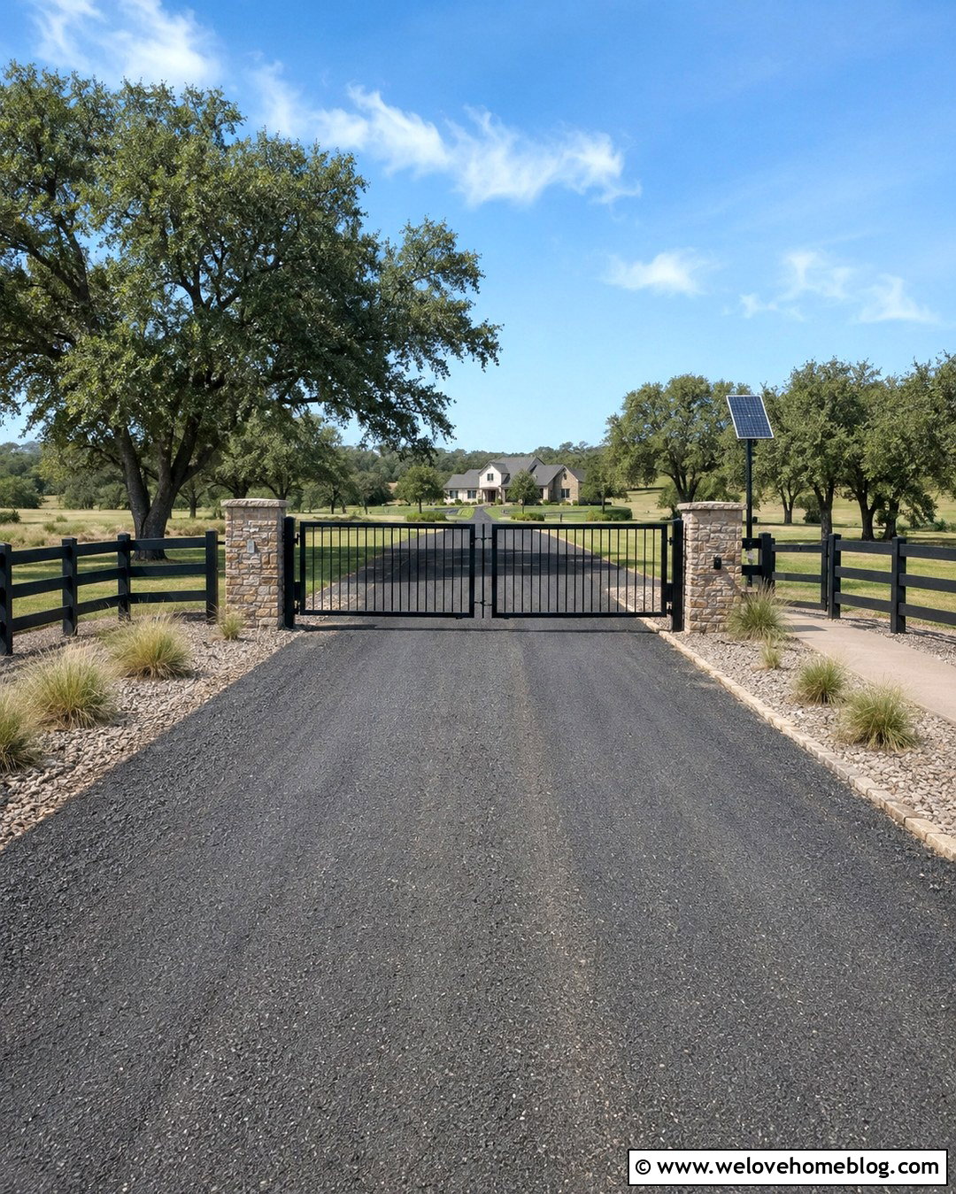 Solar Automatic RV Driveway Gate - 20 Rv Driveway Gate Ideas