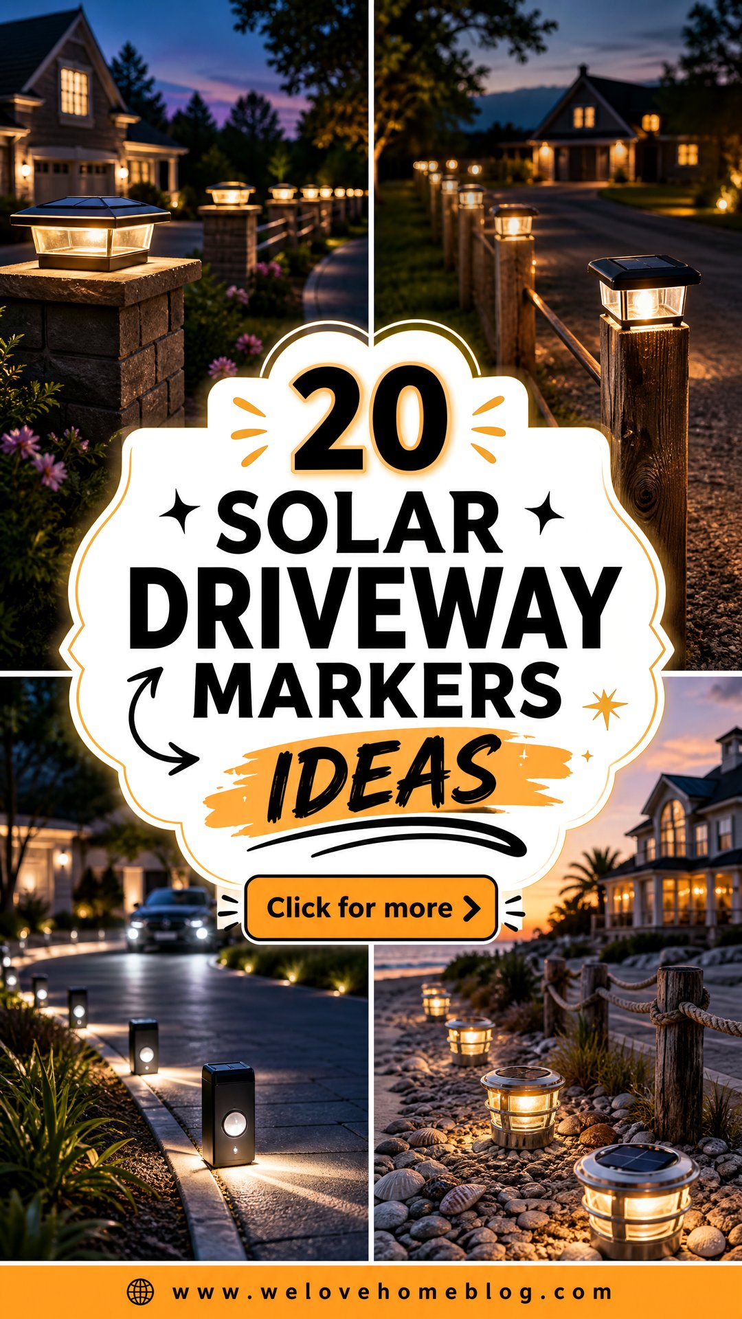 20 Solar Driveway Markers Ideas for Safer Night Arrivals - 20 Solar Driveway Markers Ideas for Safer Night Arrivals