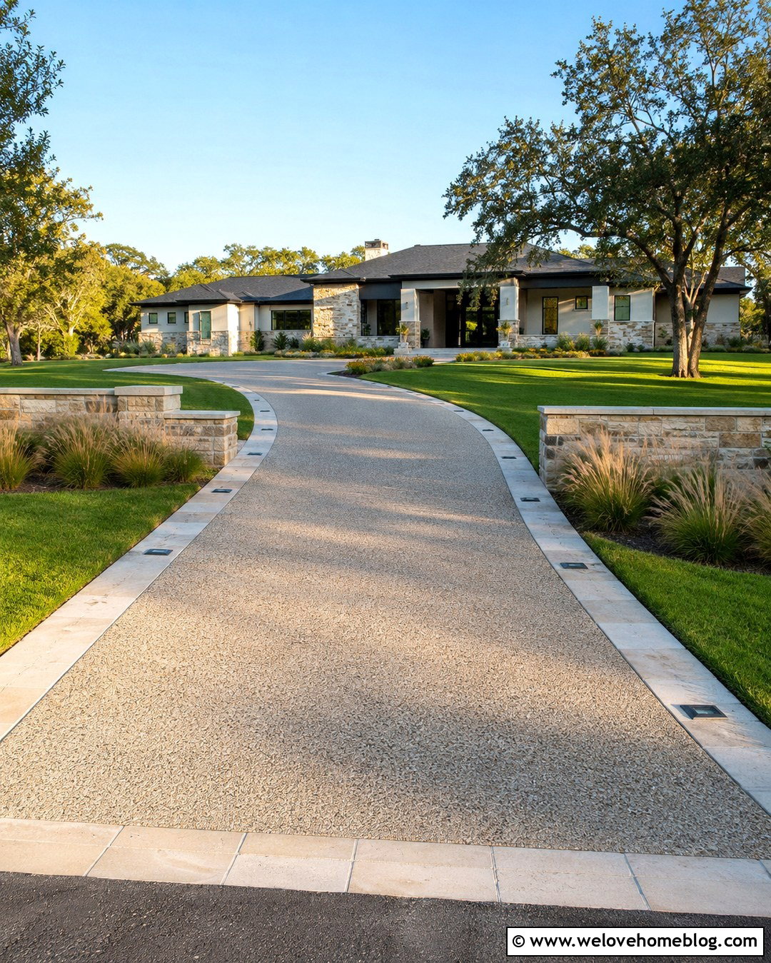 Solar In Ground Light Driveway Entrance - 20 Solar Light Driveway Entrance Ideas