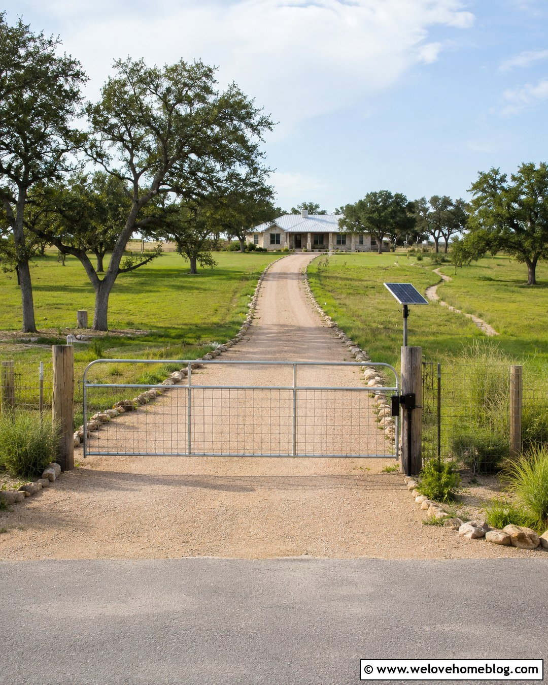 Solar Powered Driveway Gate - 20 Choosing A Driveway Gate Ideas