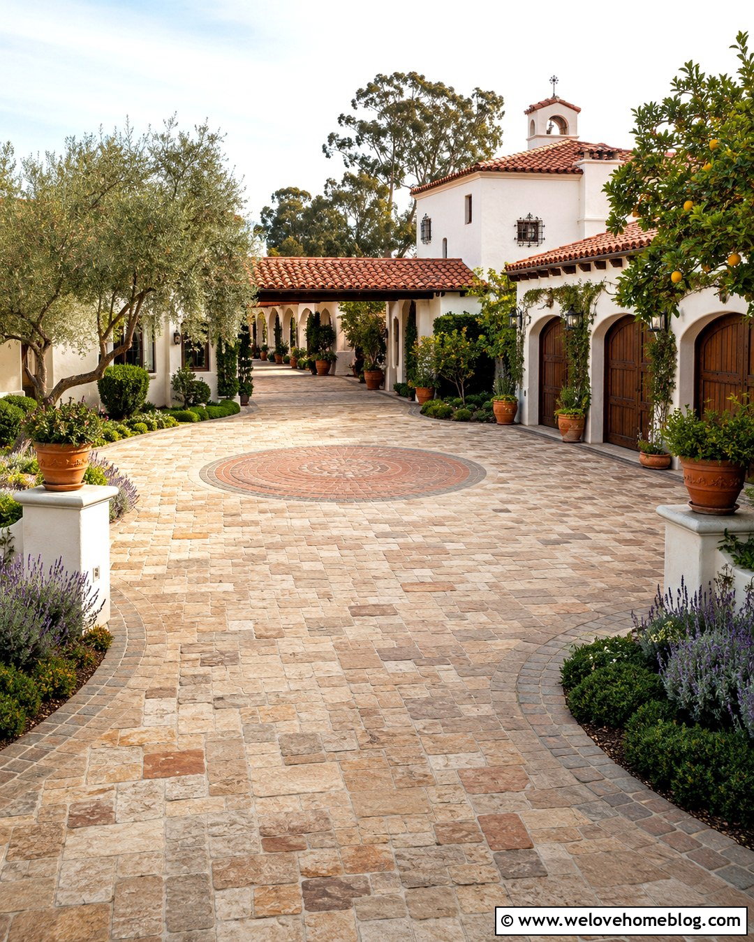 Spanish Motor Court Driveway - 20 Spanish Style Driveway Ideas