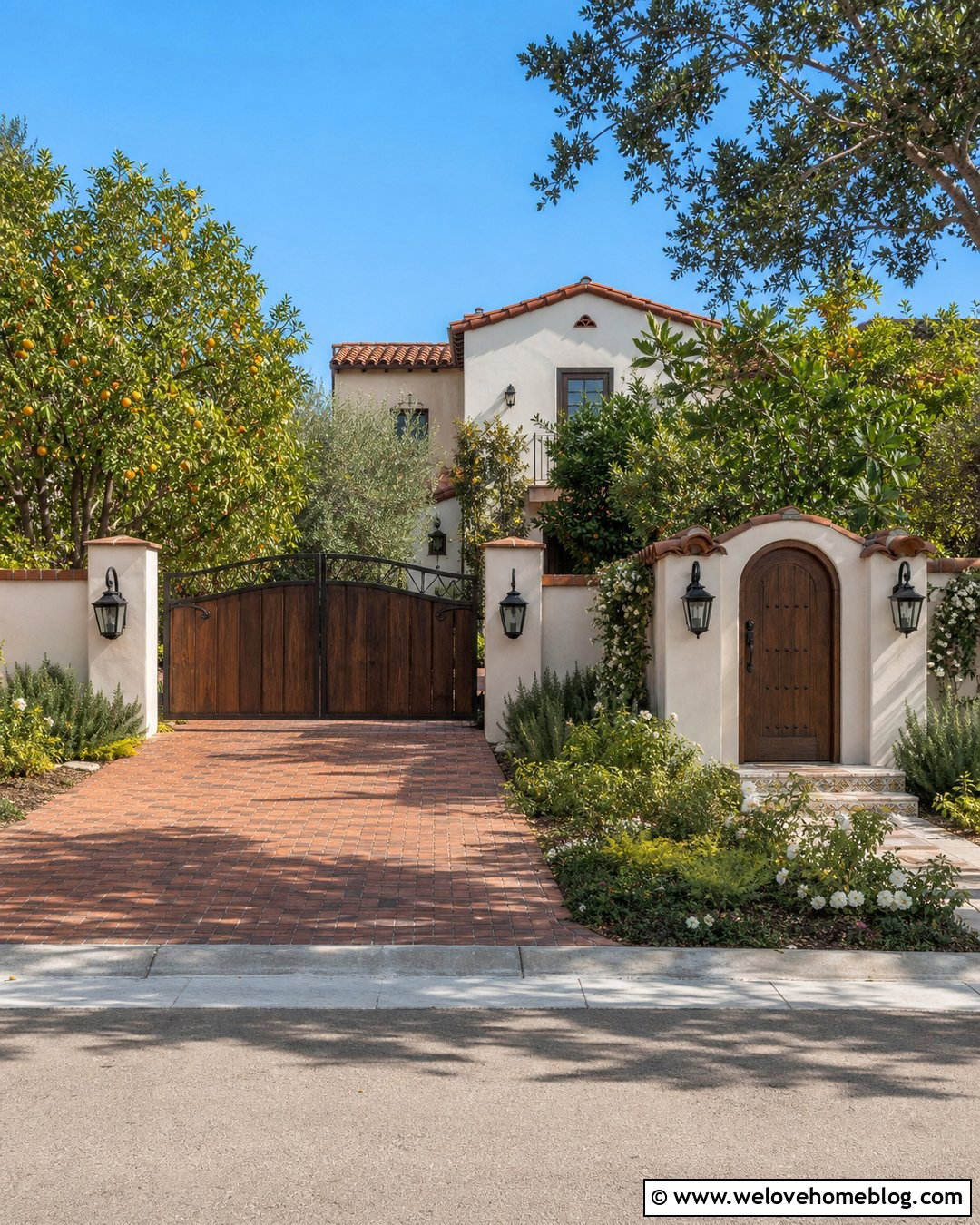 20 Spanish Style Home Driveway Gate Ideas With Timeless Charm