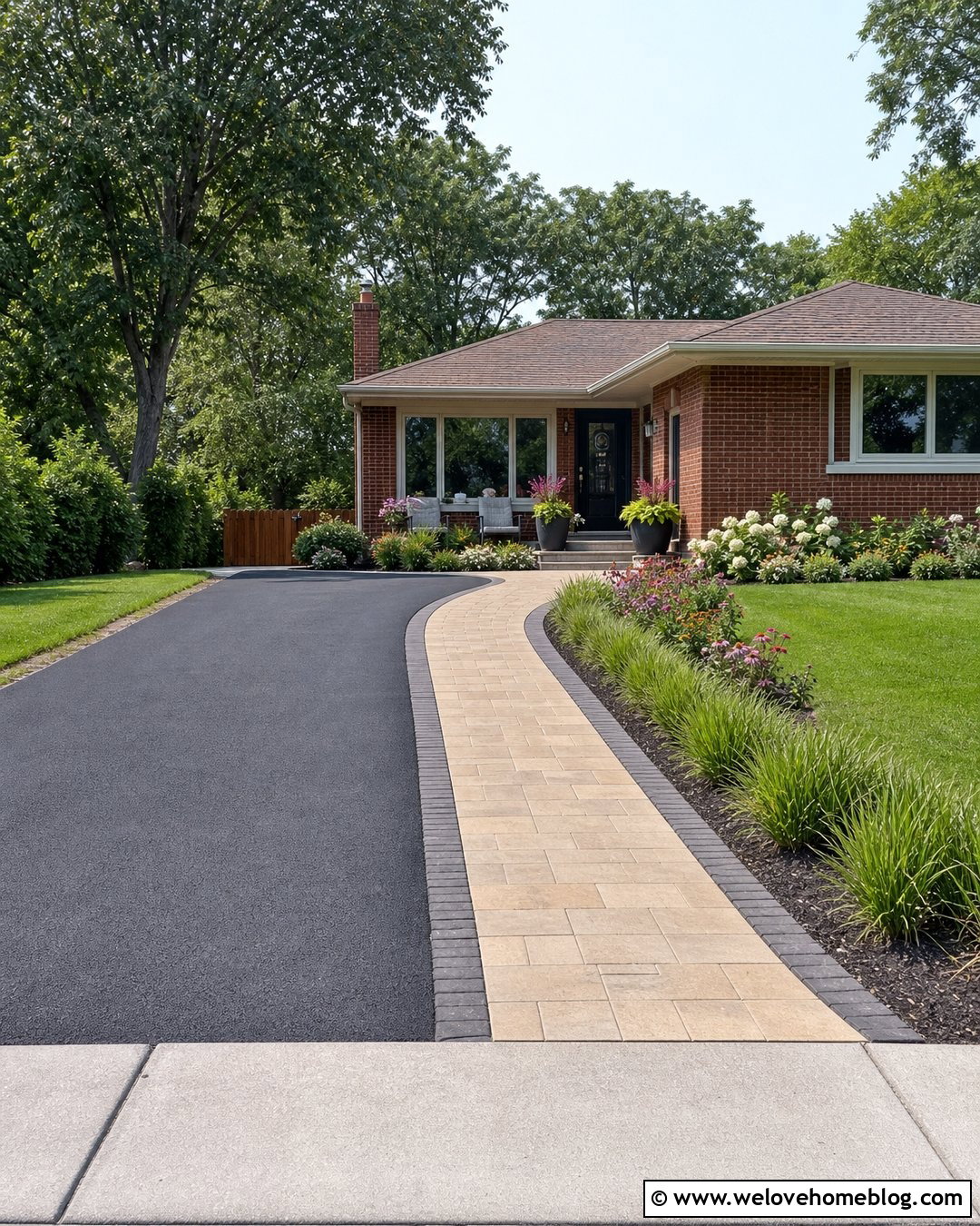 Split Material Driveway Widening - 40 widen driveway ideas