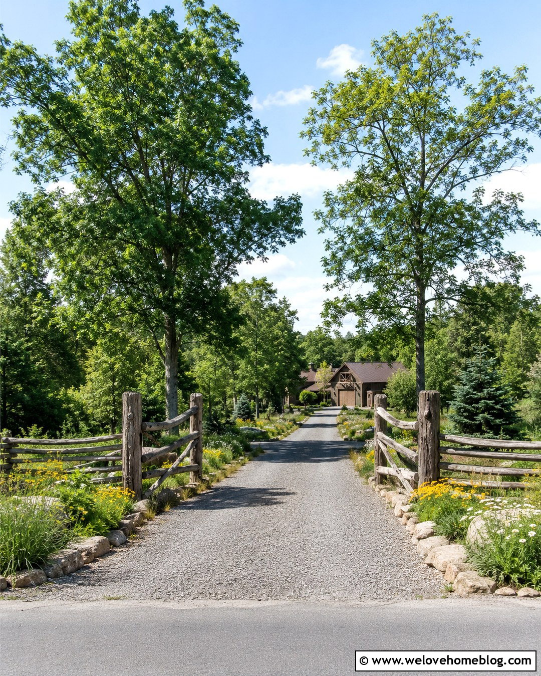Split Rail Country Driveway Gate - 20 Driveway Entrance Gates Country Ideas