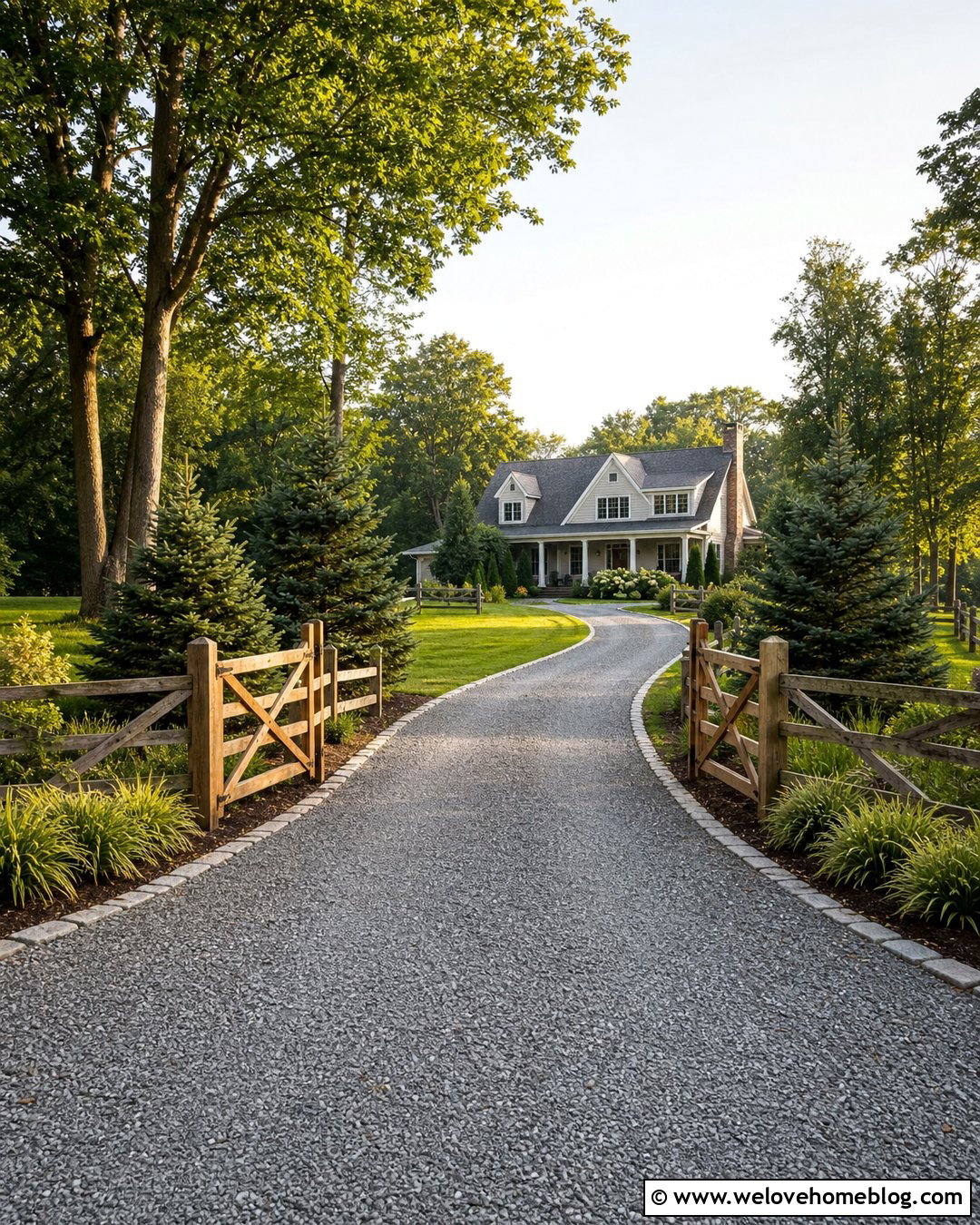 20 Split Rail Fence Driveway Gate Ideas for Rustic Homes