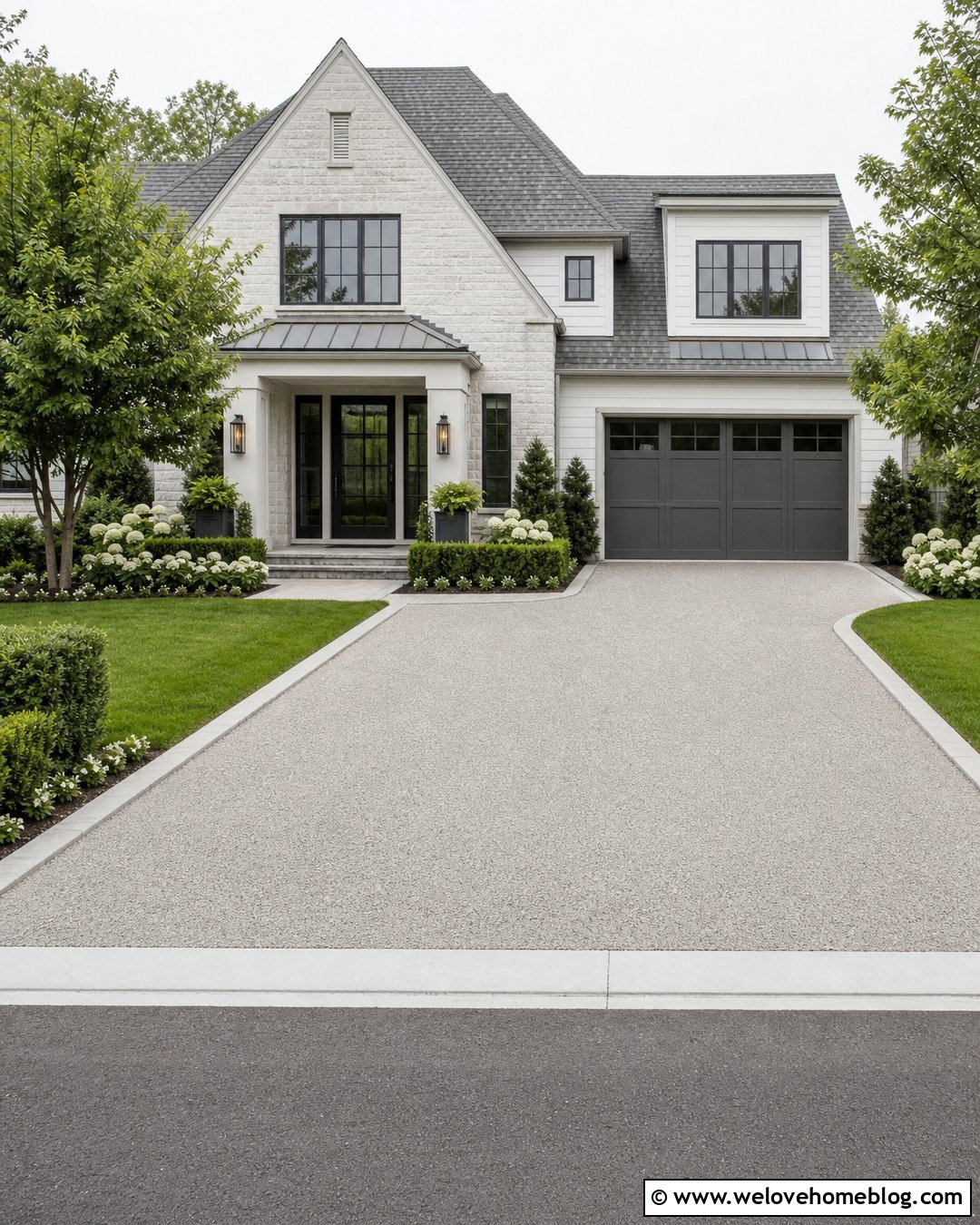 Stabilized Crushed Granite Driveway With Clean Edges - 25 Crushed Granite Driveway Ideas