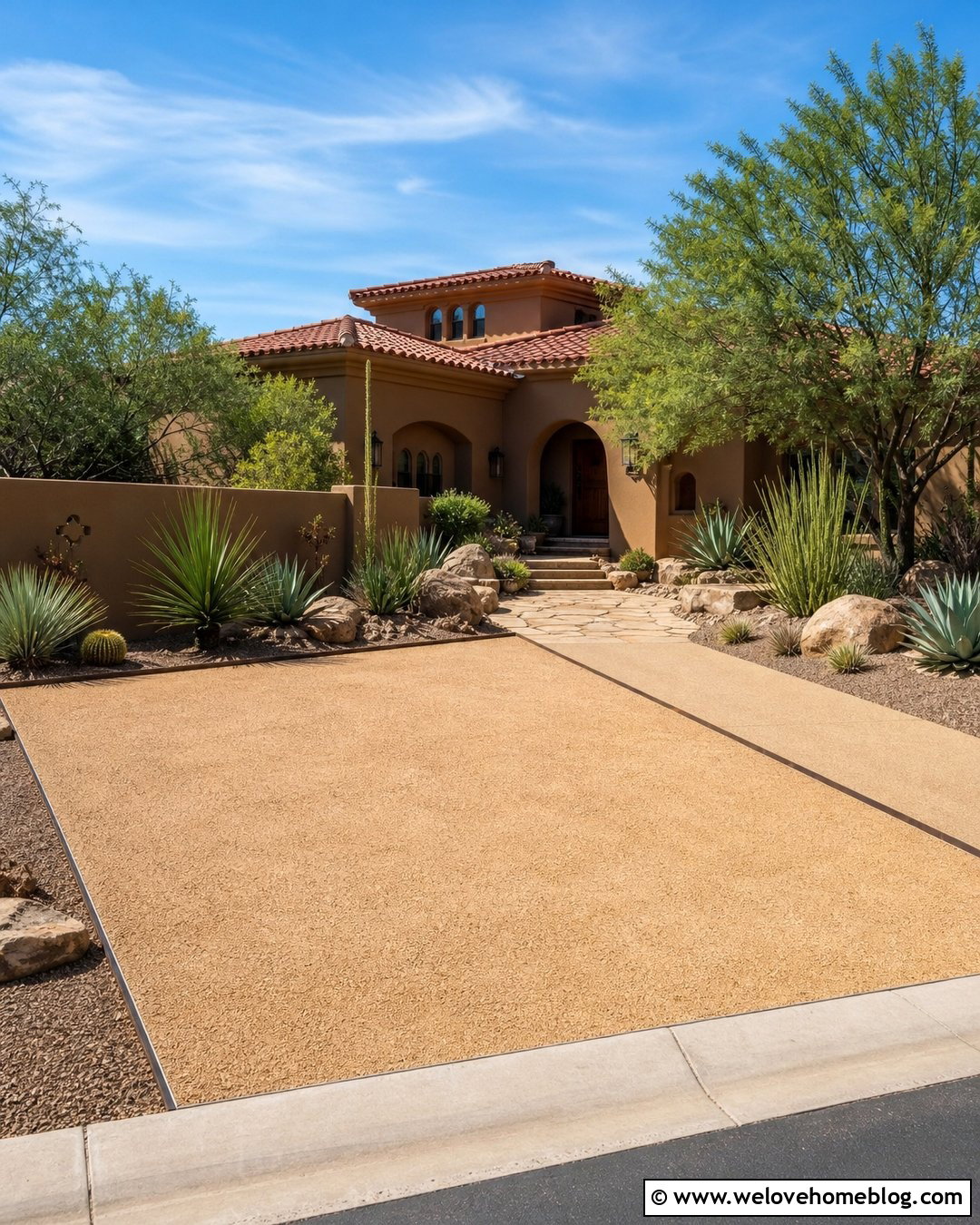 Stabilized Decomposed Granite Parking Pad - 25 Driveway Parking Pad Ideas