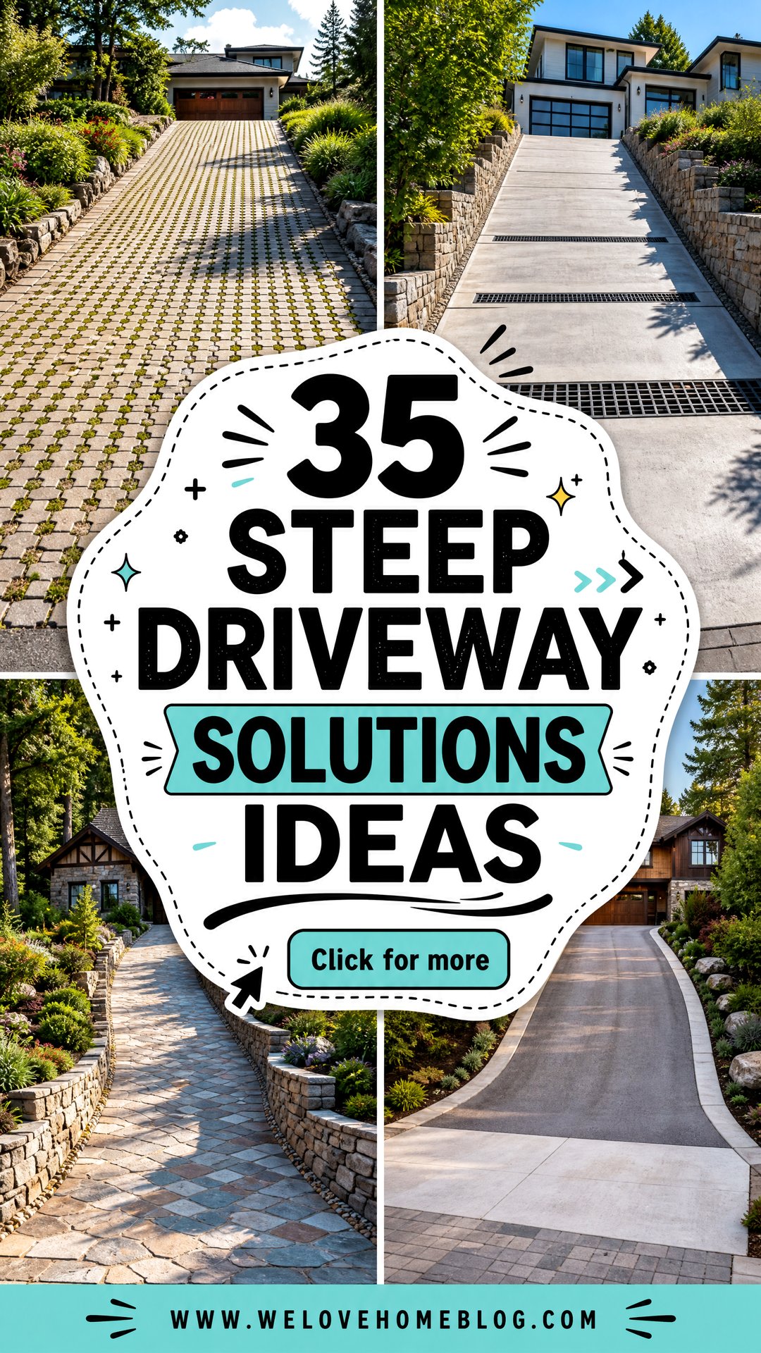 35 Steep Driveway Solutions Ideas for Safer Everyday Access - 35 Steep Driveway Solutions Ideas for Safer Everyday Access