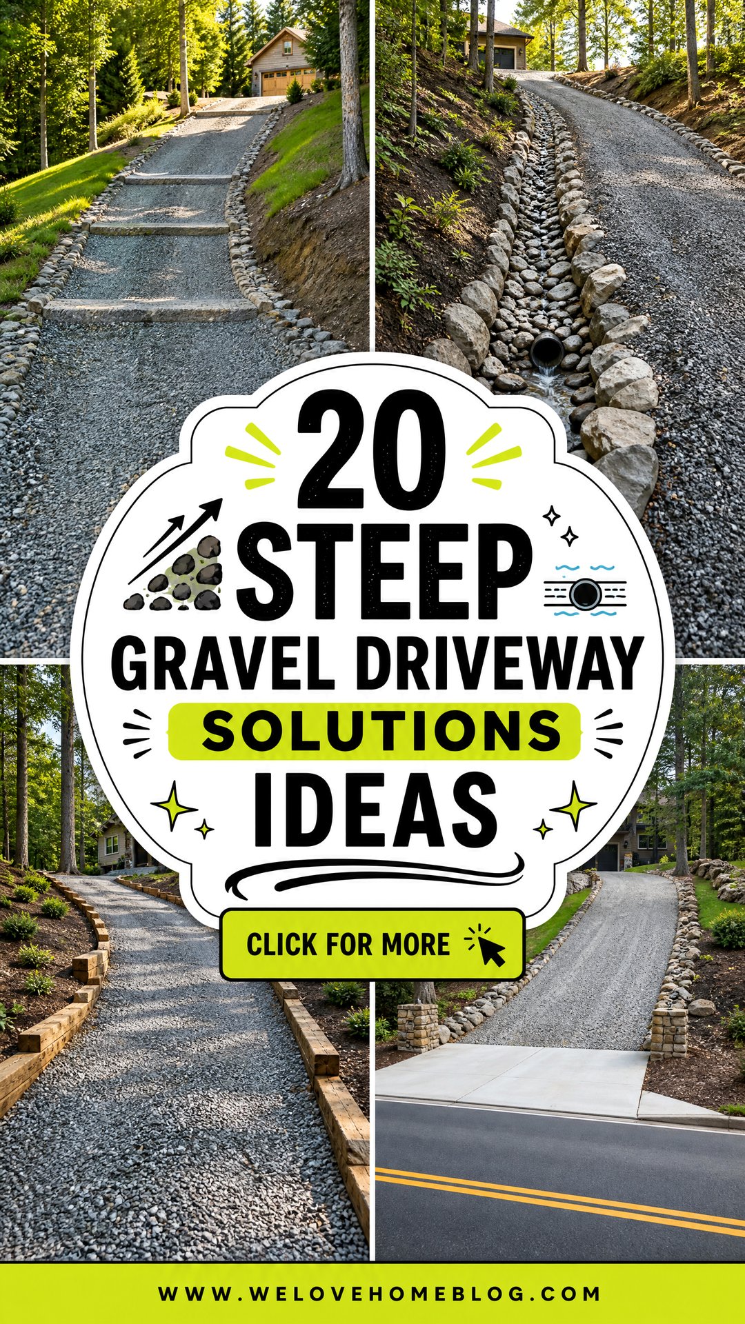 20 Steep Gravel Driveway Solutions Ideas for Safer Access - 20 Steep Gravel Driveway Solutions Ideas for Safer Access