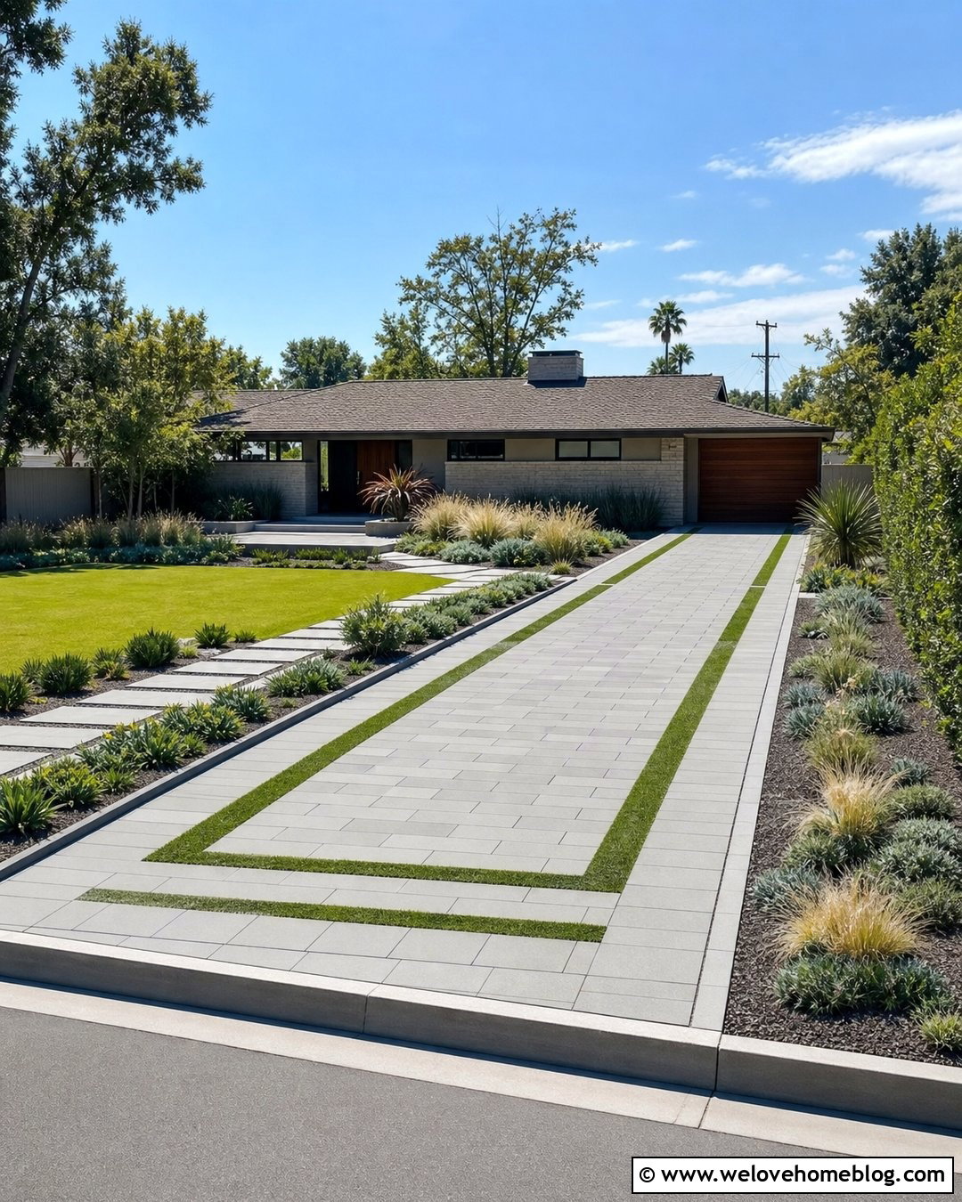 25 Driveway Stone Ideas for a Striking, Welcoming Entrance