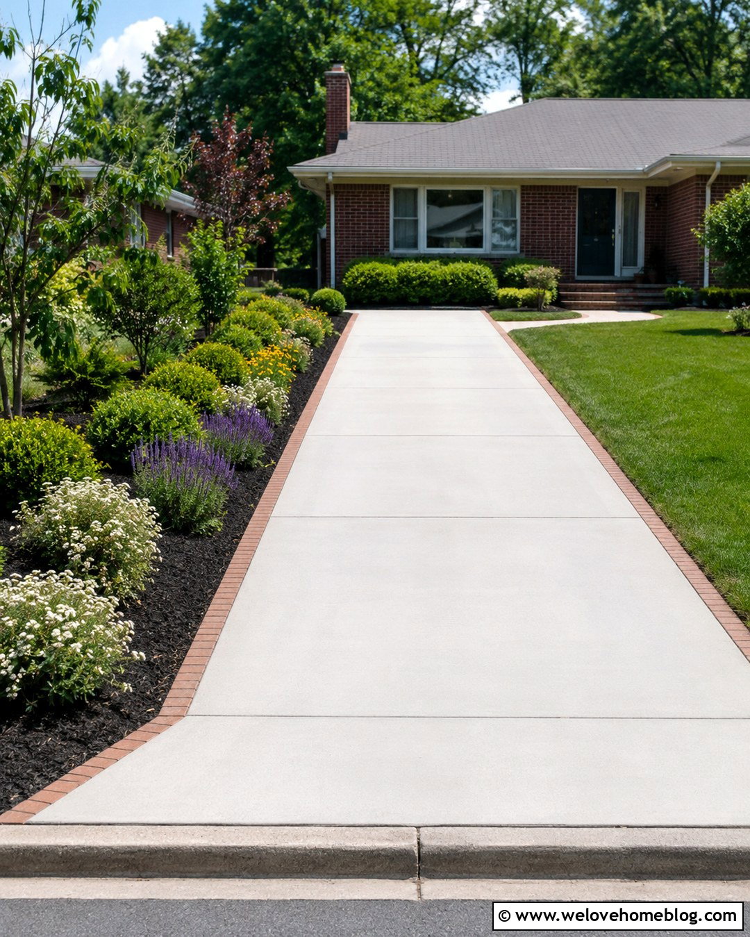 20 Garden Bed Along Driveway Ideas for Colorful Curb Appeal
