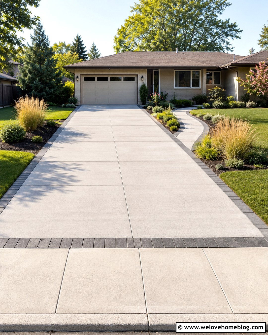 Straight Concrete Driveway Plan - 20 driveway plans ideas