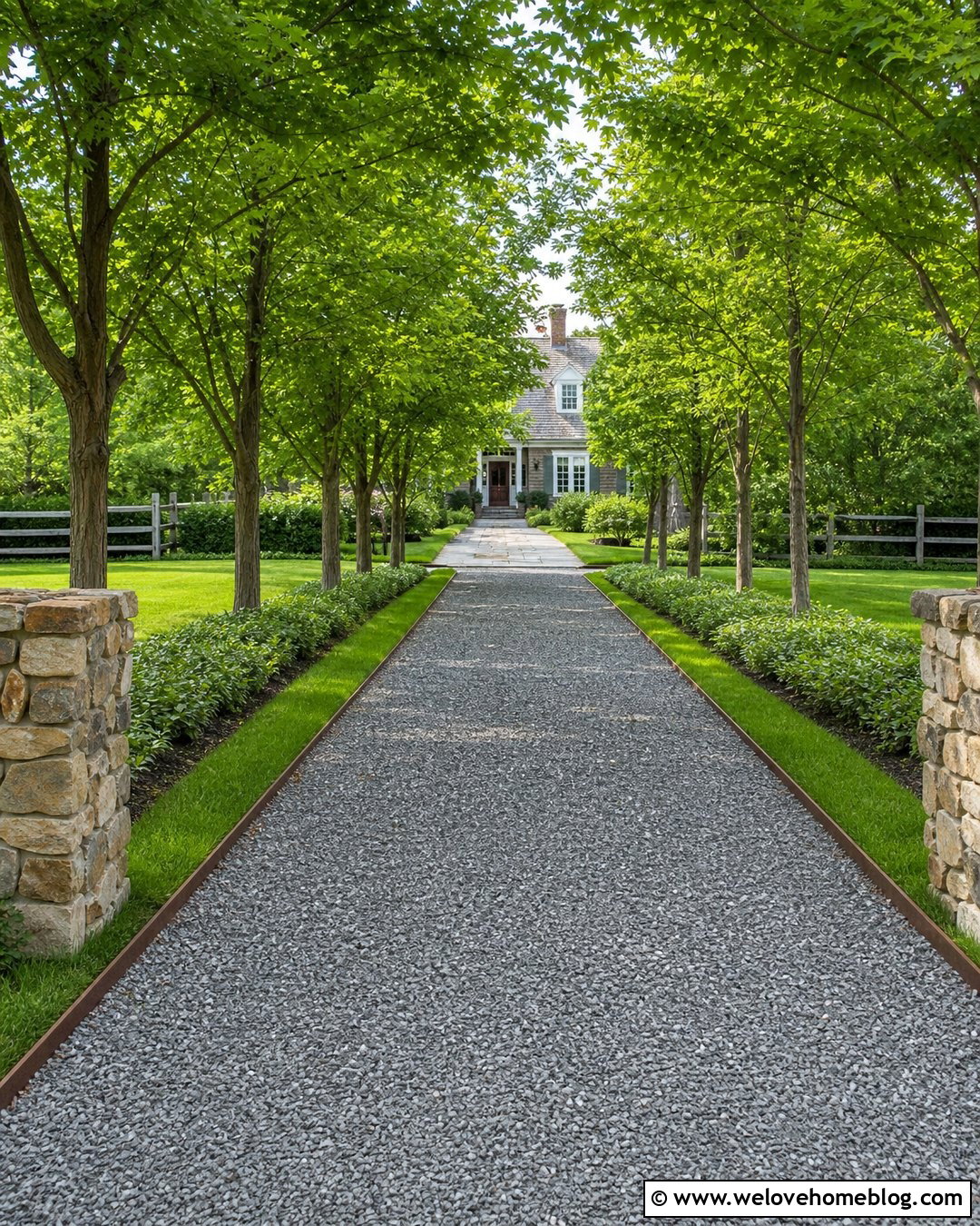 25 Grey Gravel Driveway Ideas for Sophisticated Curb Appeal