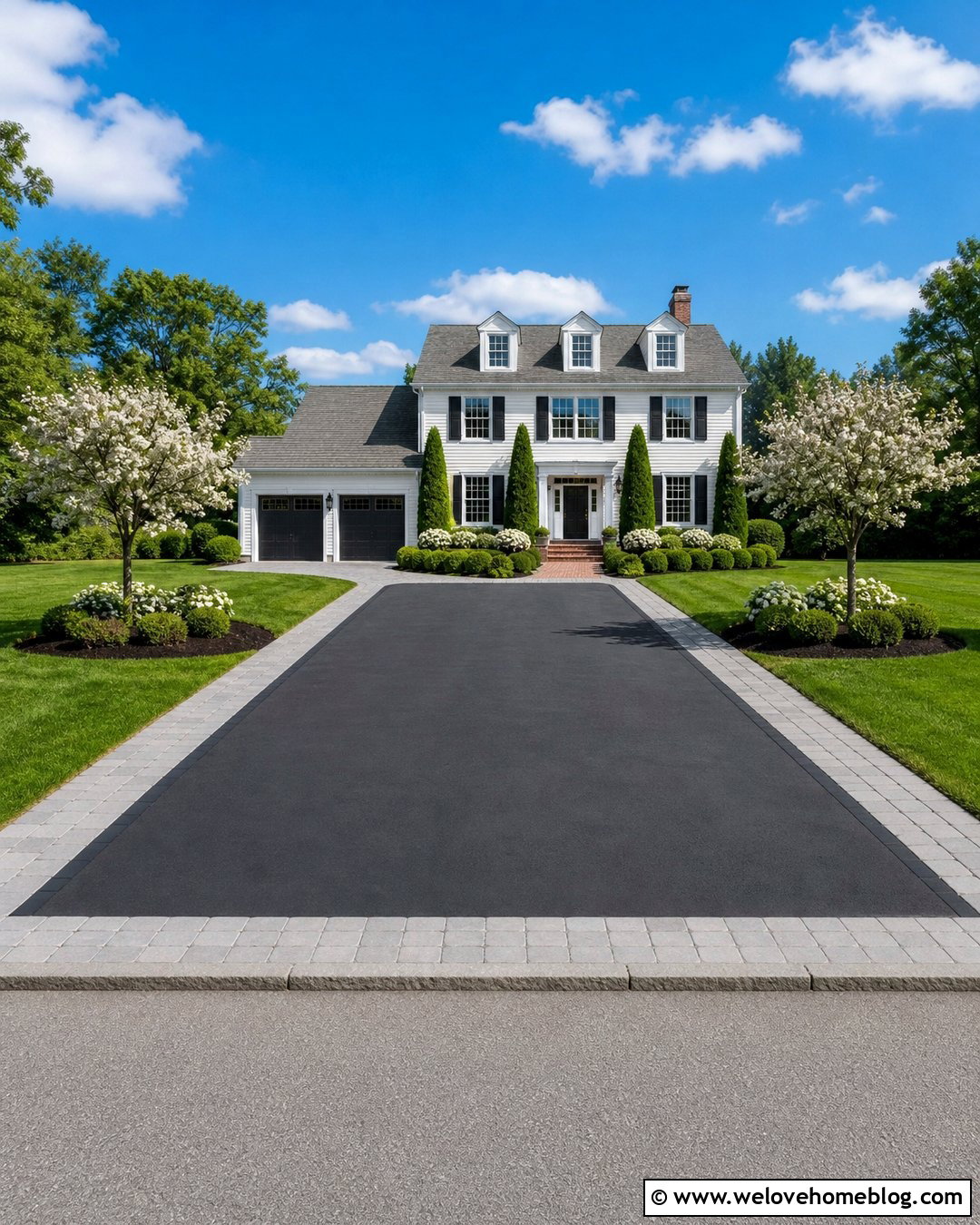 Symmetrical Driveway Widening On Both Sides - 20 Driveway To Widen Ideas