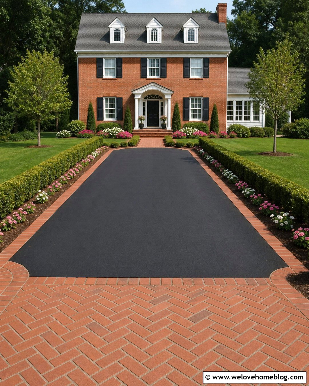 Tarmac Driveway With Herringbone Entrance Apron - 20 tarmac driveway designs ideas