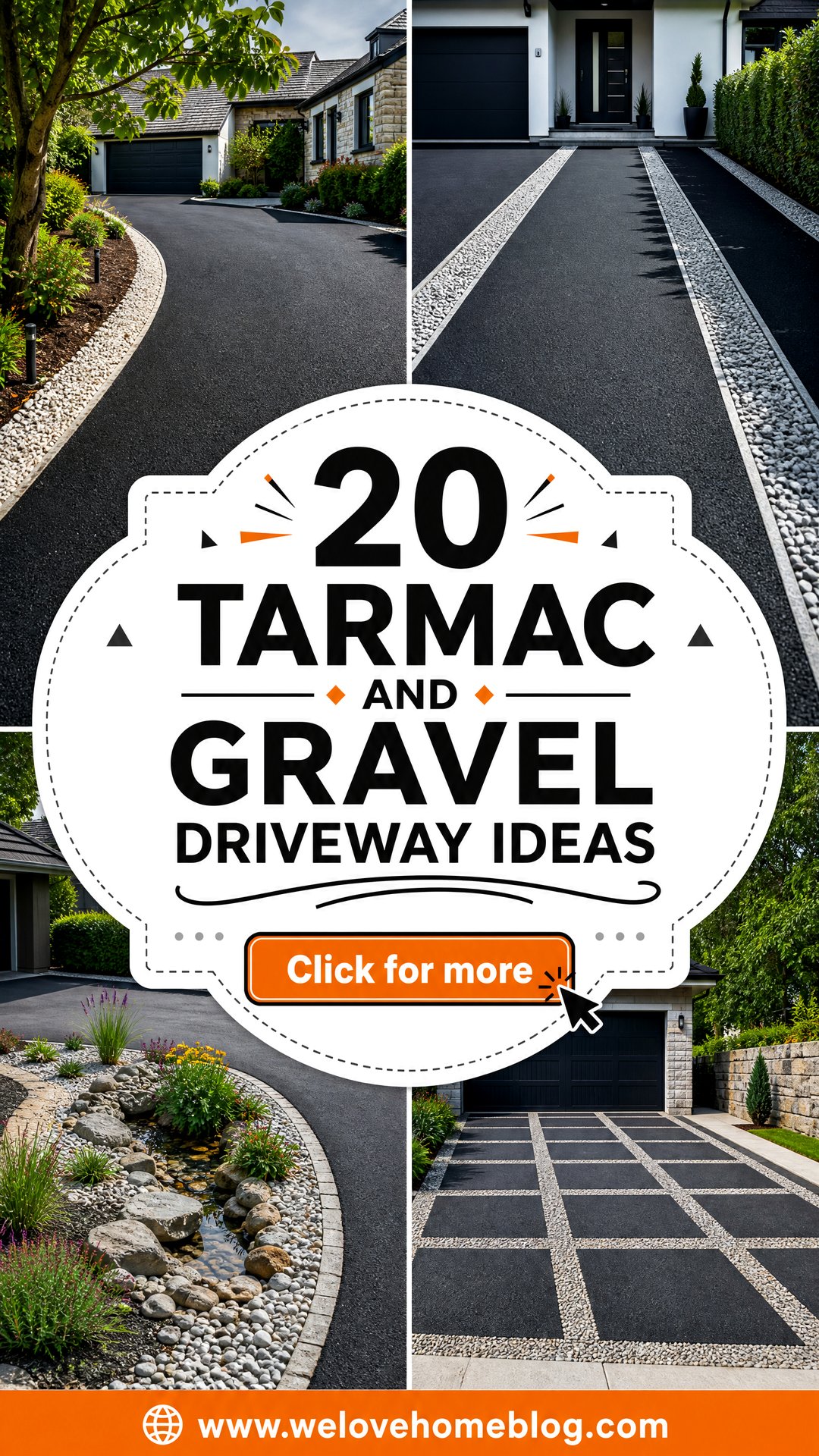 20 Tarmac and Gravel Driveway Ideas for a Smart Durable Finish - 20 Tarmac and Gravel Driveway Ideas for a Smart, Durable Finish