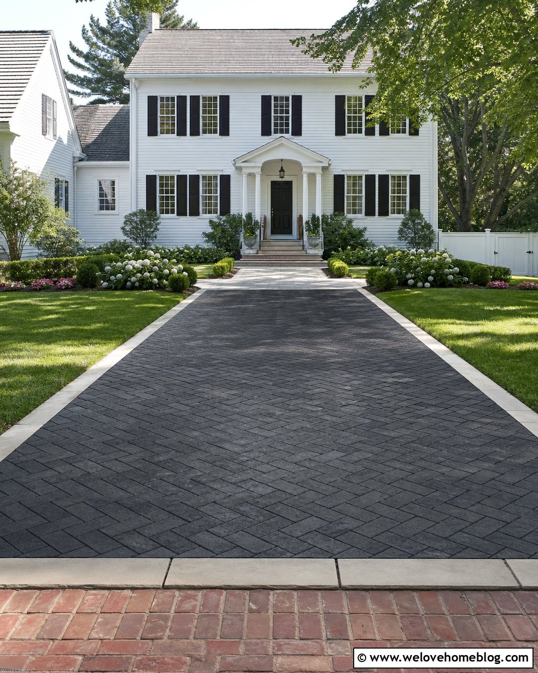 Techo Bloc Mika Herringbone Driveway - 20 Techo Bloc Driveway Pavers Ideas
