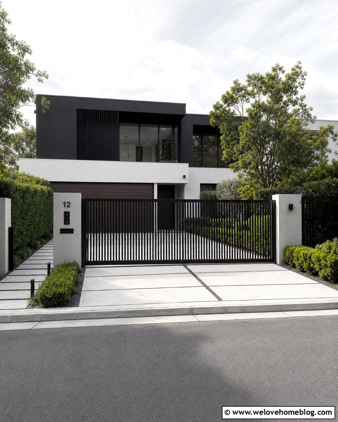 Telescopic Aluminum Driveway Gate - 30 aluminum driveway gates ideas
