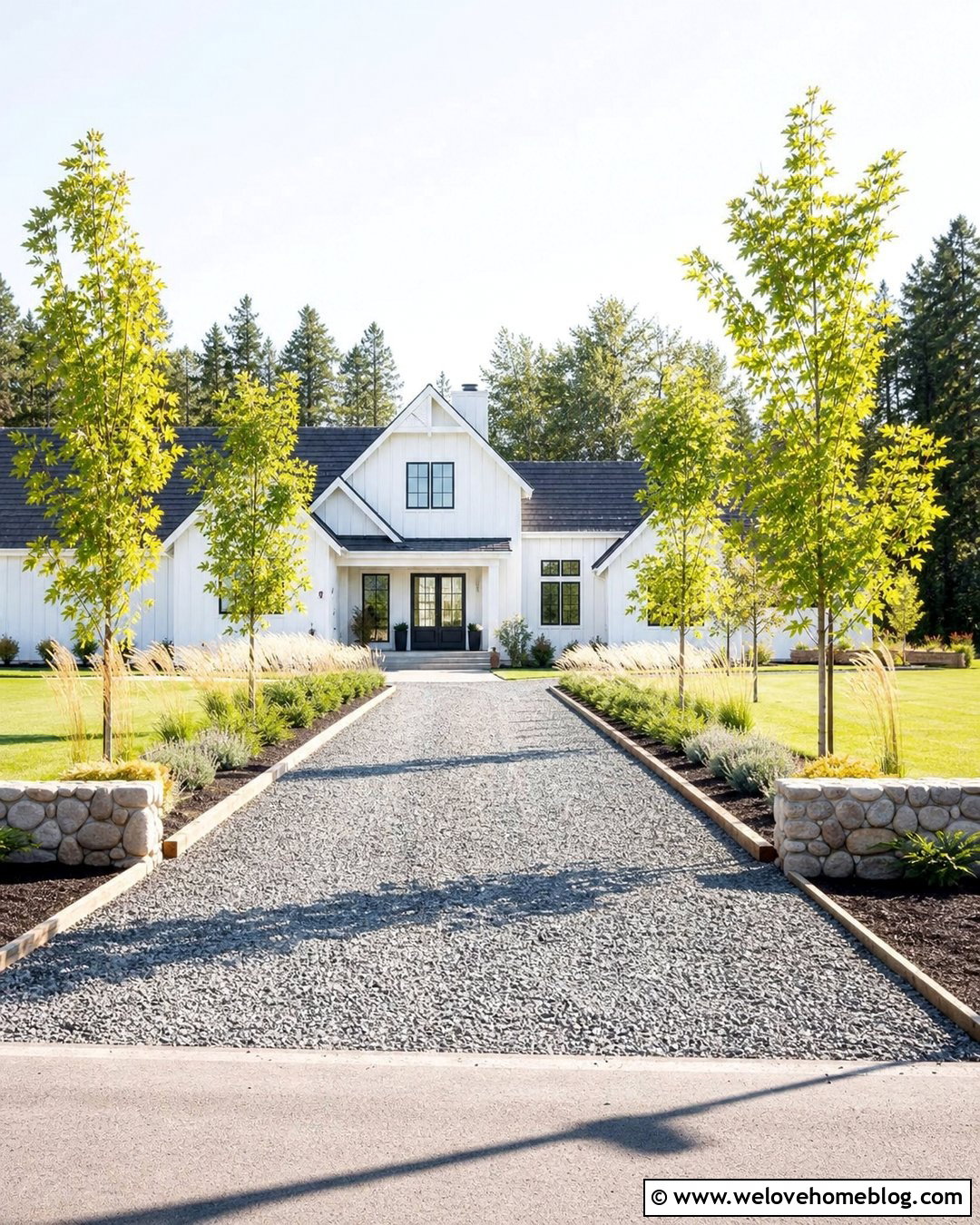 Temporary Crushed Stone Driveway - 20 temporary driveway ideas