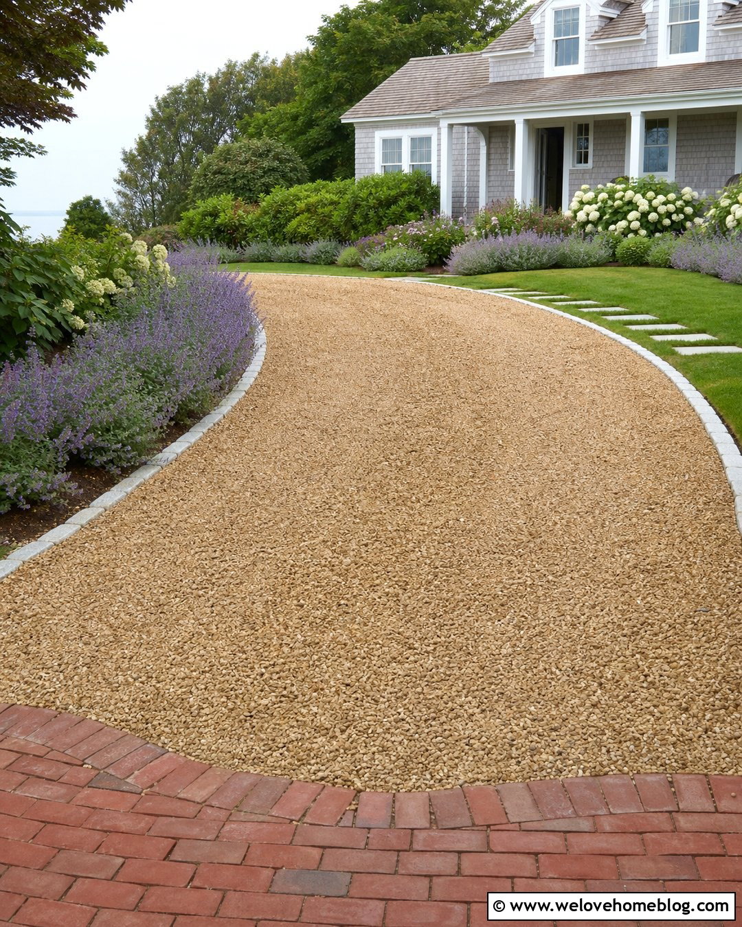 Temporary Pea Gravel Grid Driveway - 20 temporary driveway ideas