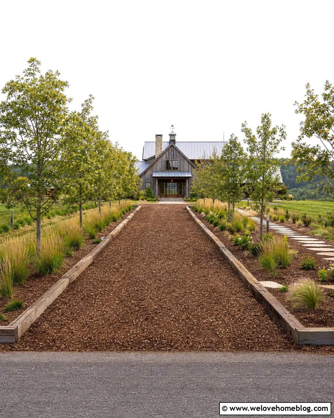 Temporary Wood Chip Driveway - 20 temporary driveway ideas
