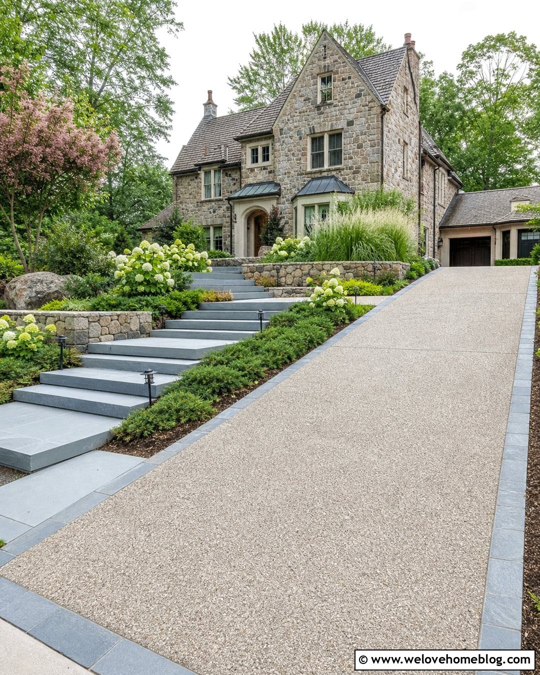 20 Terrace Driveway Ideas for a Stylish, Welcoming Home