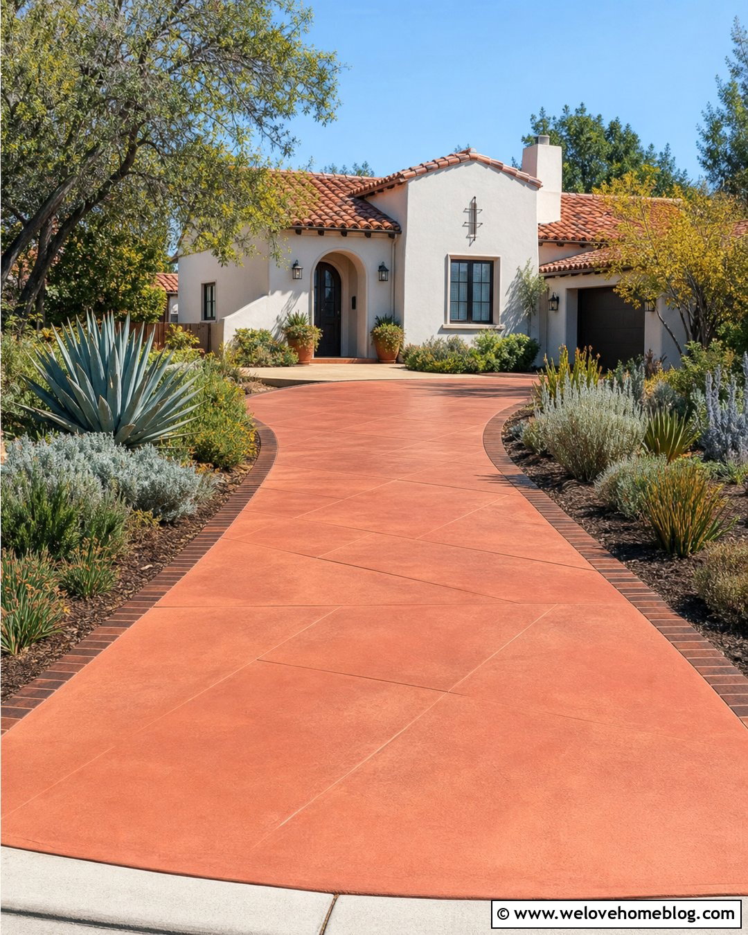 20 Concrete Driveway Paint Colors Ideas for a Fresh Look