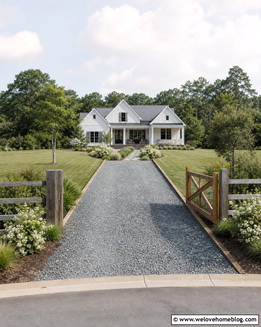 Timber Driveway Edging