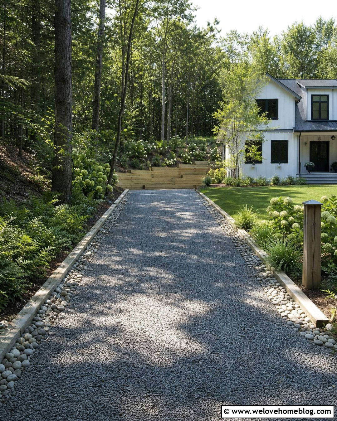 Timber Retaining Wall At End Of Driveway - 20 Retaining Wall At End Of Driveway Ideas