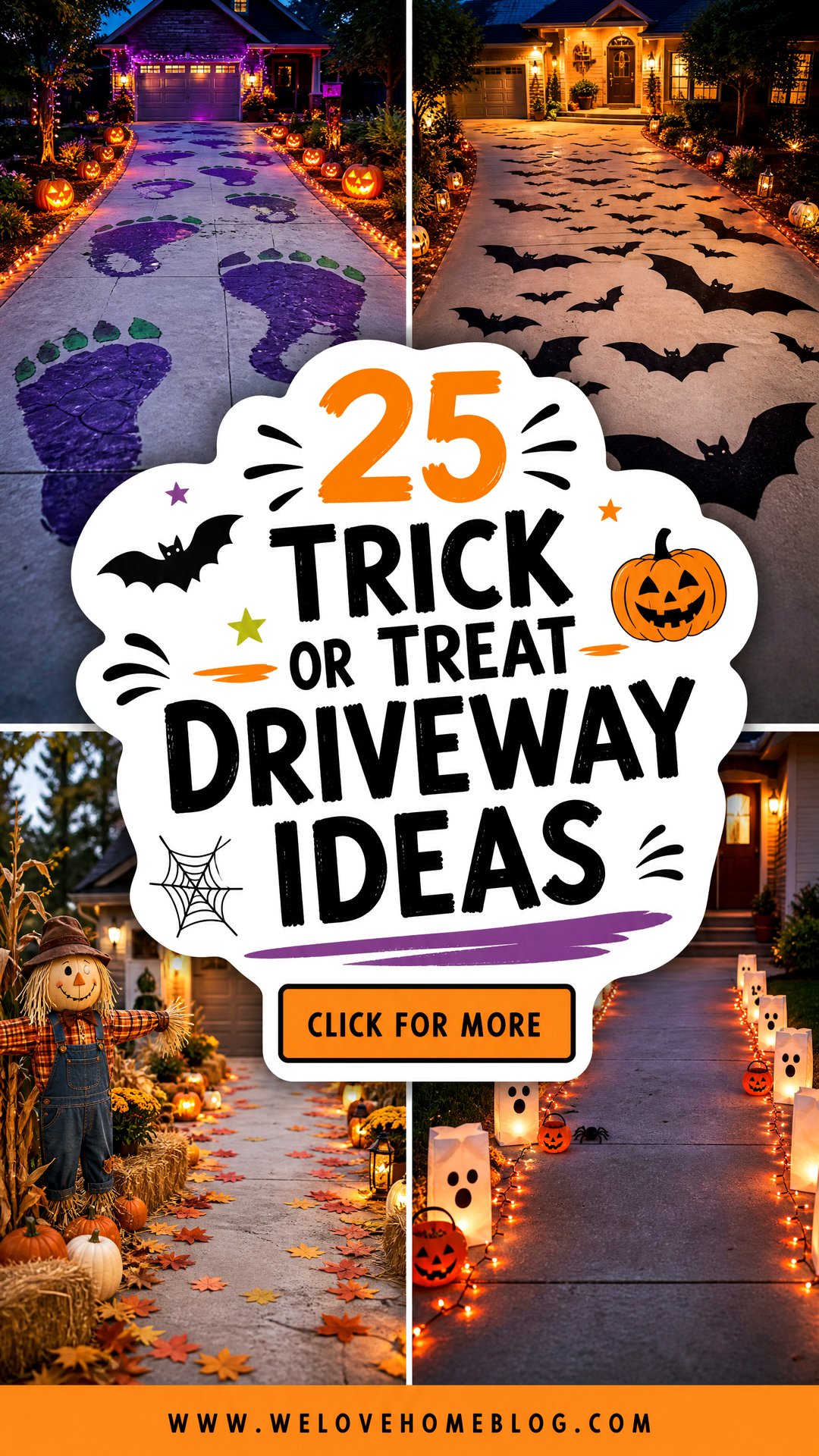 25 Trick or Treat Driveway Ideas for Spooky Family Fun - 25 Trick or Treat Driveway Ideas for Spooky Family Fun