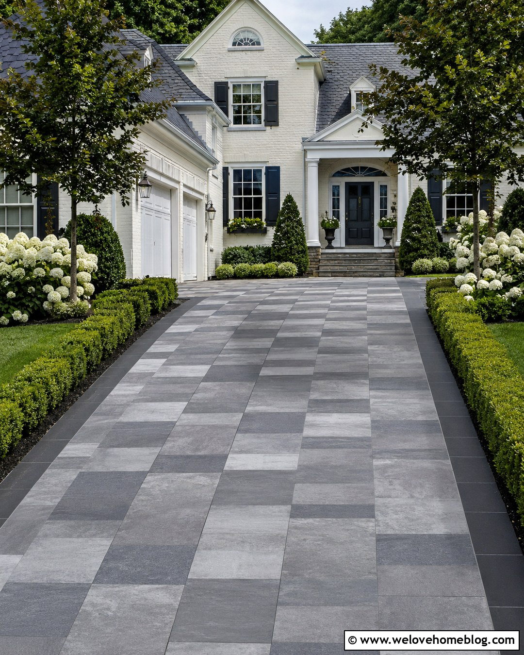 20 Tiled Driveway Ideas for a Fresh, High-End Entrance