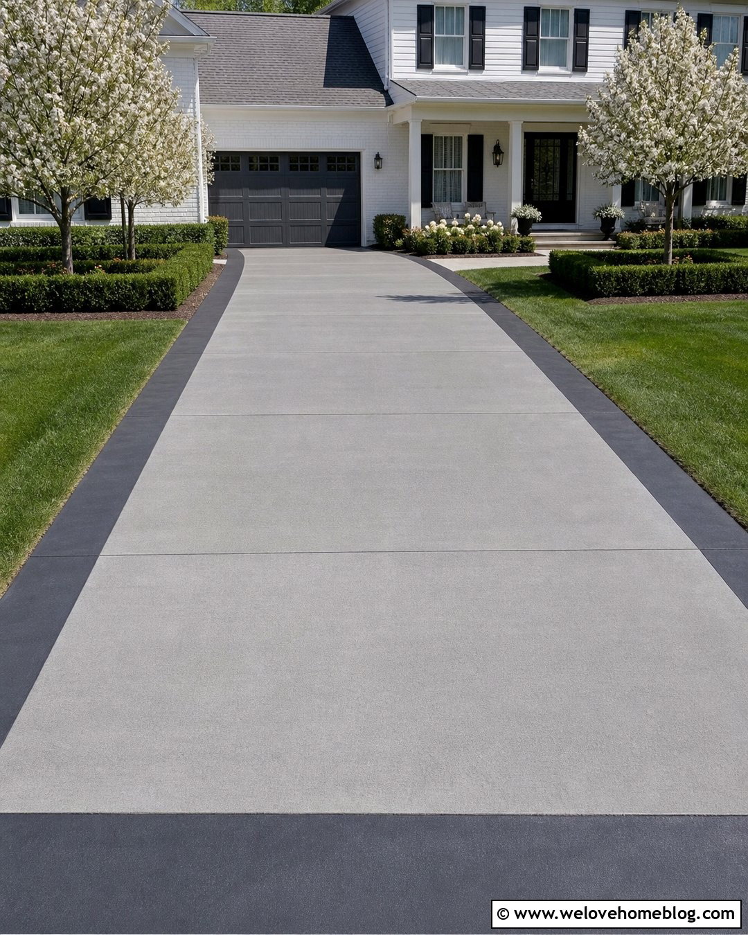 Two Tone Concrete Driveway Resurfacing - 20 How To Resurface Concrete Driveway Ideas