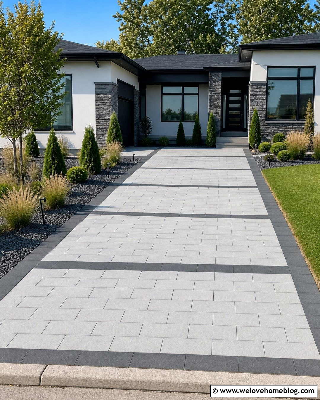 20 Paver Driveway Design Ideas for a Stylish First Look