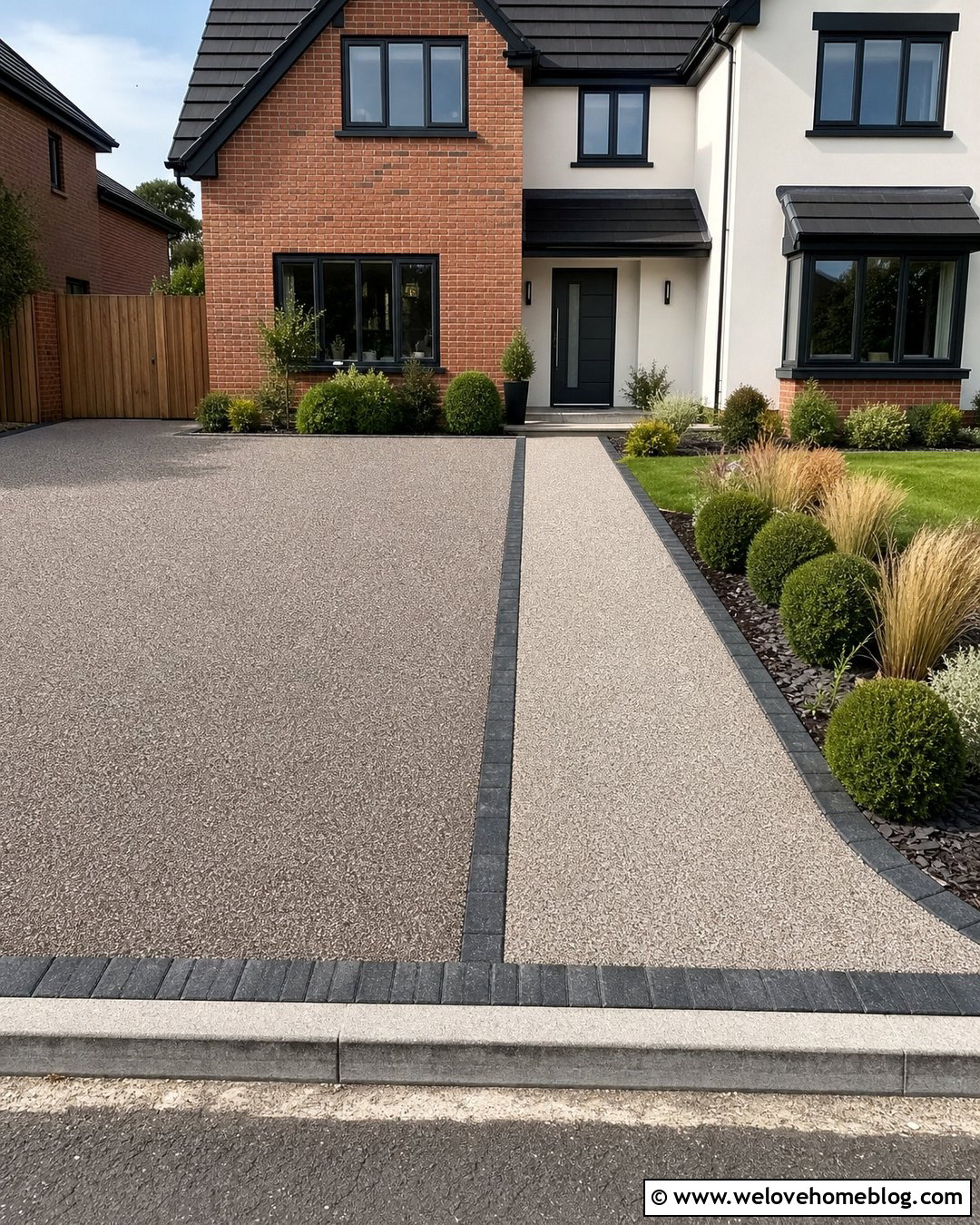 Two Tone Resin Driveway - 35 Resin Driveway Uk Ideas