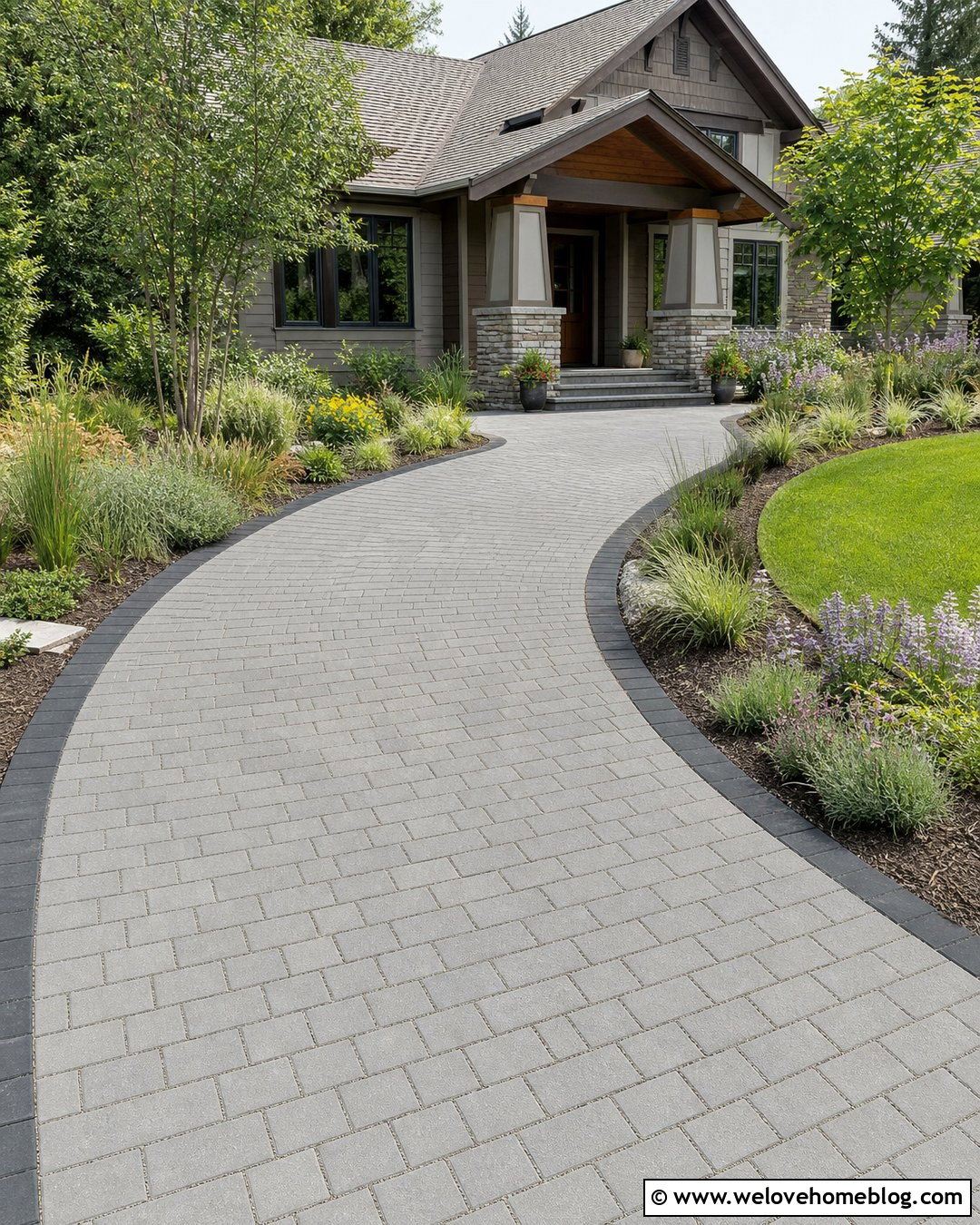 Unilock Eco Priora Permeable Driveway - 20 unilock driveway designs ideas