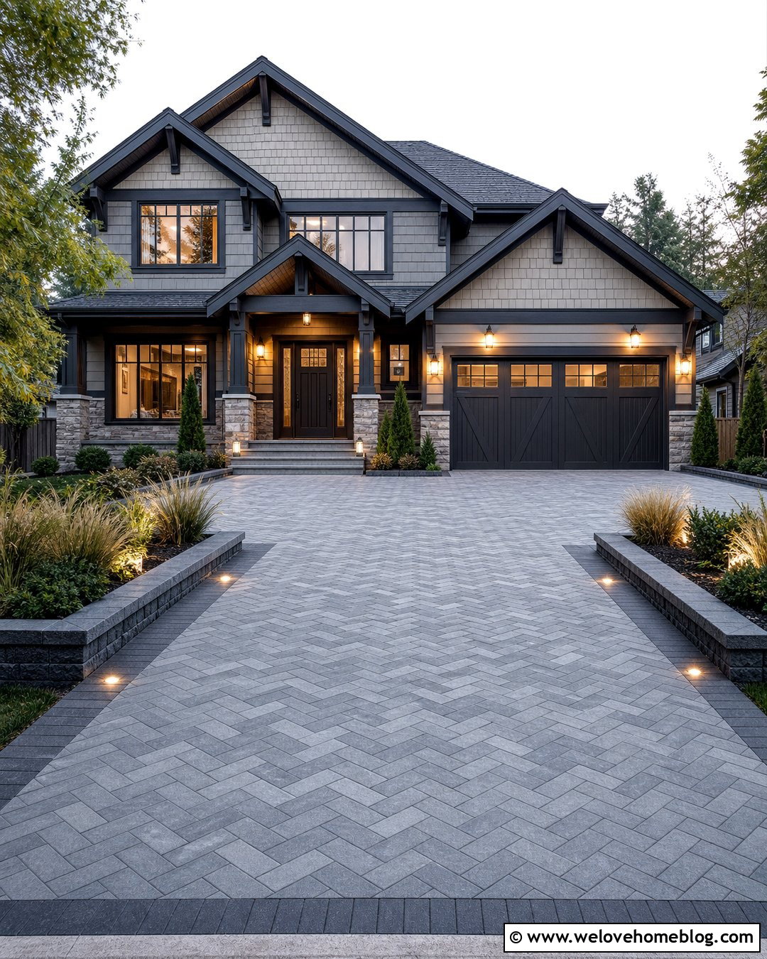 Unilock Heated Paver Driveway - 20 unilock driveway designs ideas