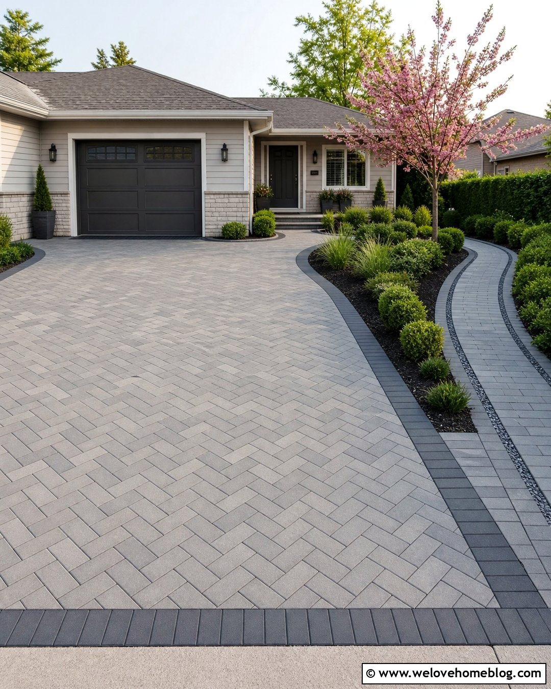 Unilock Small Driveway Design - 20 unilock driveway designs ideas
