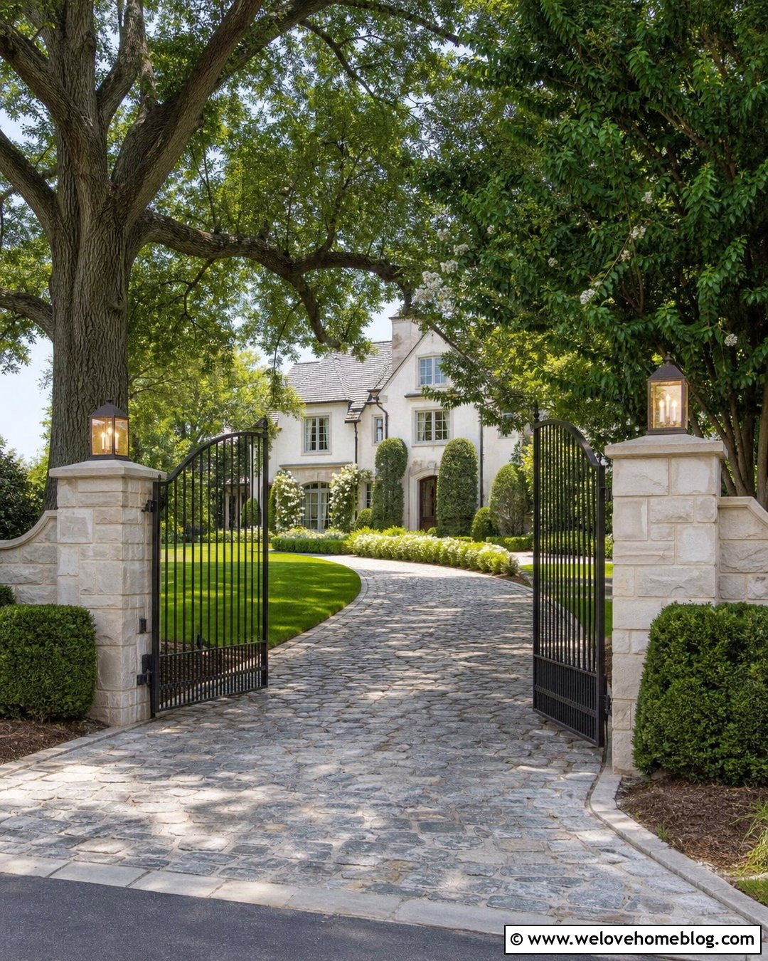 20 Vertical Driveway Gate Ideas for Sleek, Secure Entrances