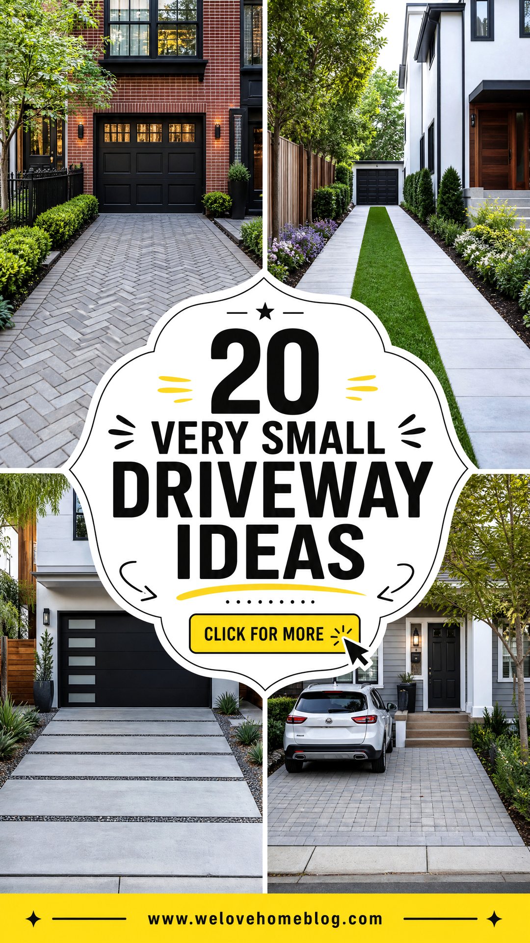 20 Very Small Driveway Ideas That Cleverly Maximize Every Inch - 20 Very Small Driveway Ideas That Cleverly Maximize Every Inch